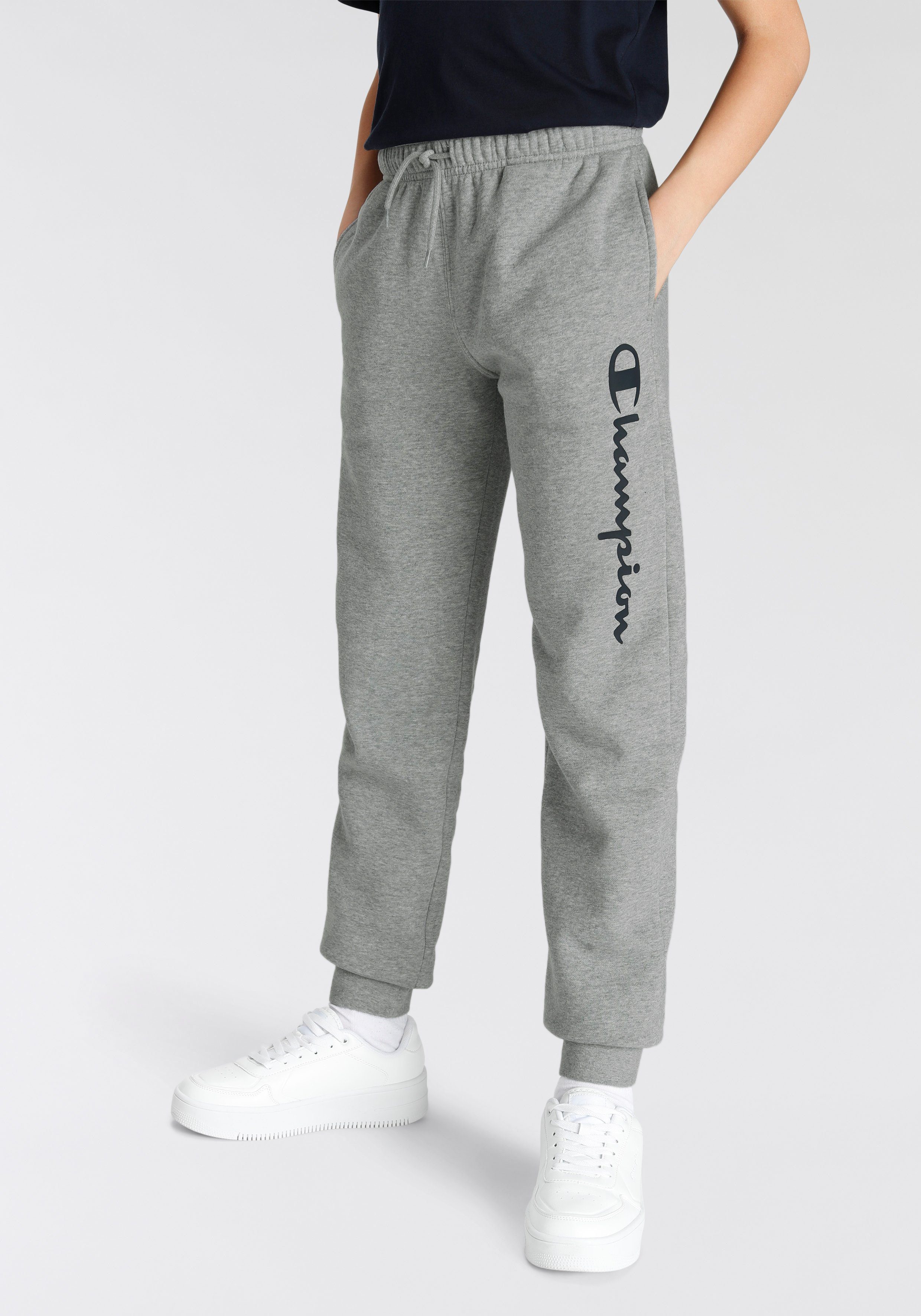 Rib Pants Jogginghose grau Cuff Champion