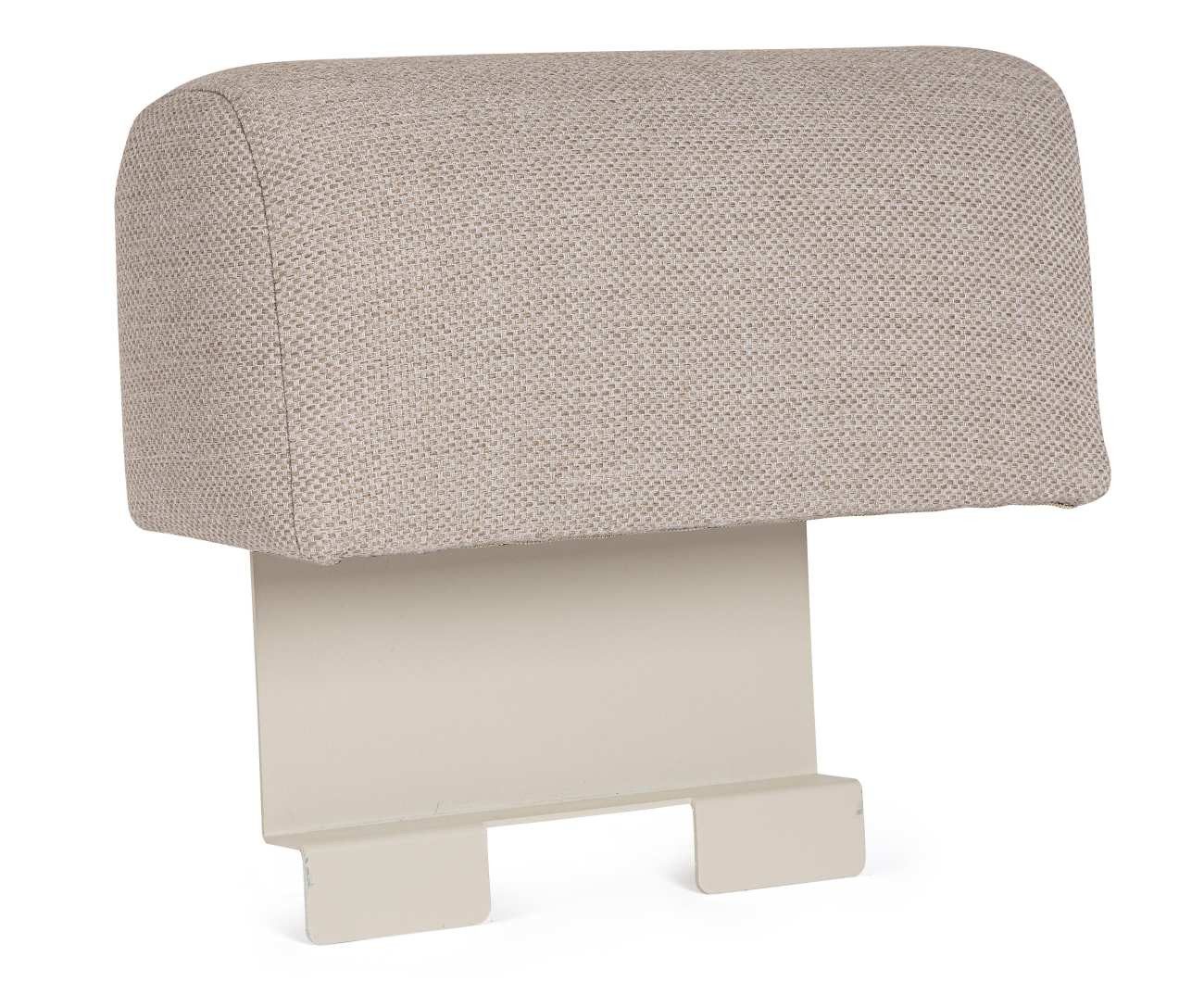 Bizzotto Armlehne für Modulsofa Gerald, Pelikan, Geeignet für Gartenmodulsofa Gerald