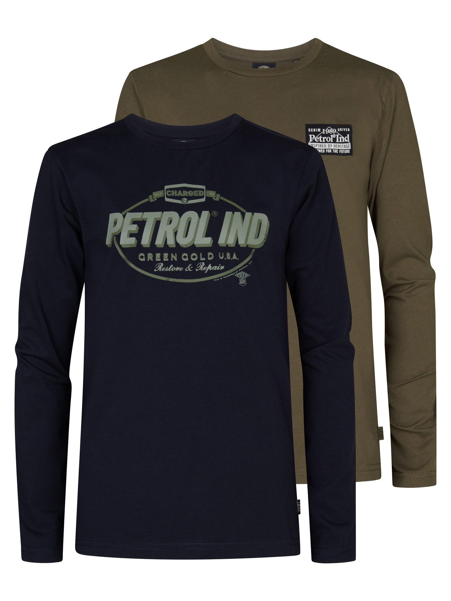 Petrol Industries T-Shirt Green Mountain