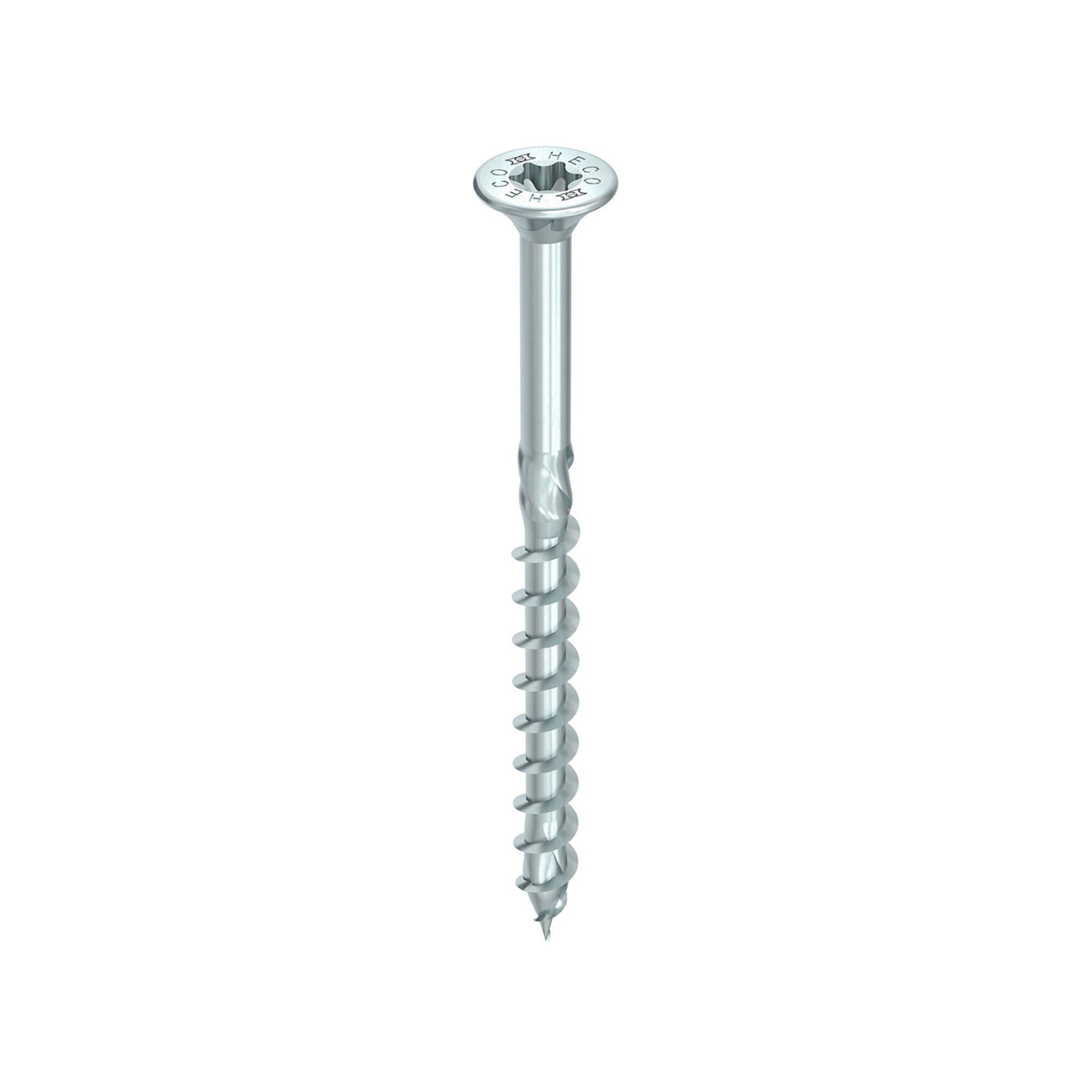 Heco Holzbauschraube HECO Senkkopf TOPIX-plus 6,0 x 100 mit Frästaschen, HECO-Drive, HD-25