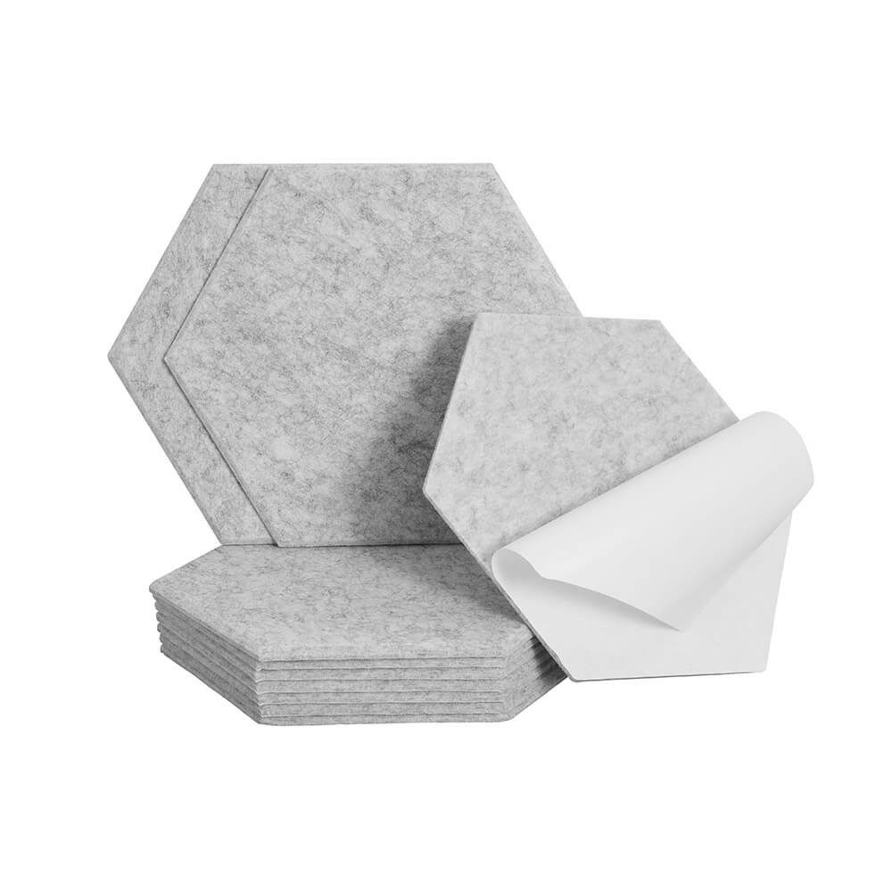 HOME DELUXE Akustikplatte Hexagon selbstklebend SILENT, (20-St) – Bild 4 von 5