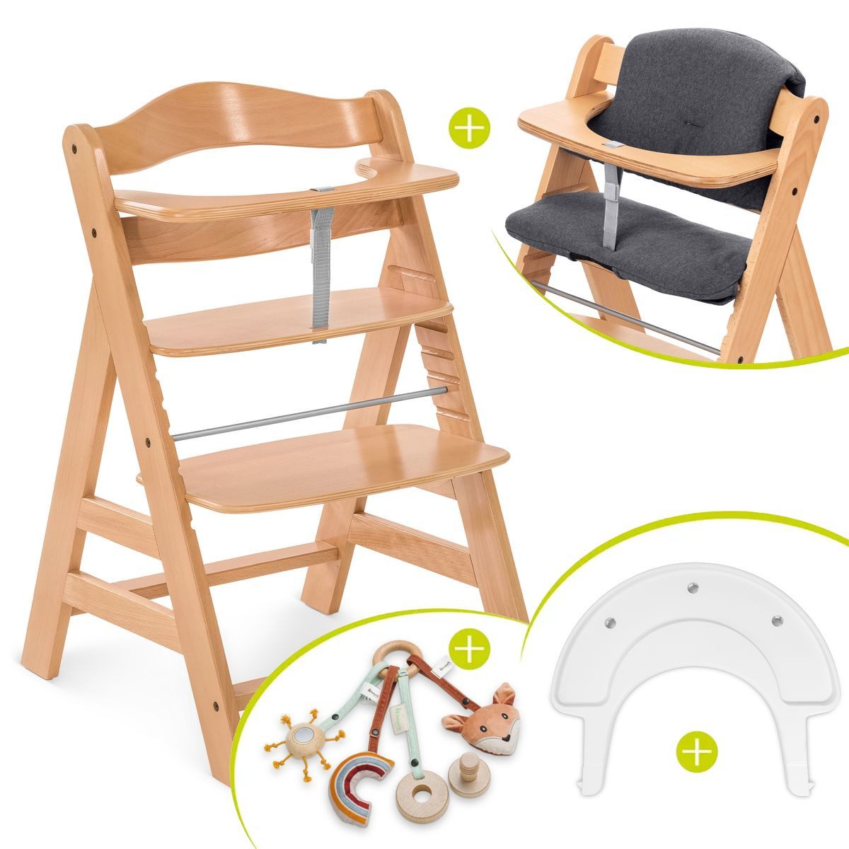 Hochstuhl Alpha Plus Natur