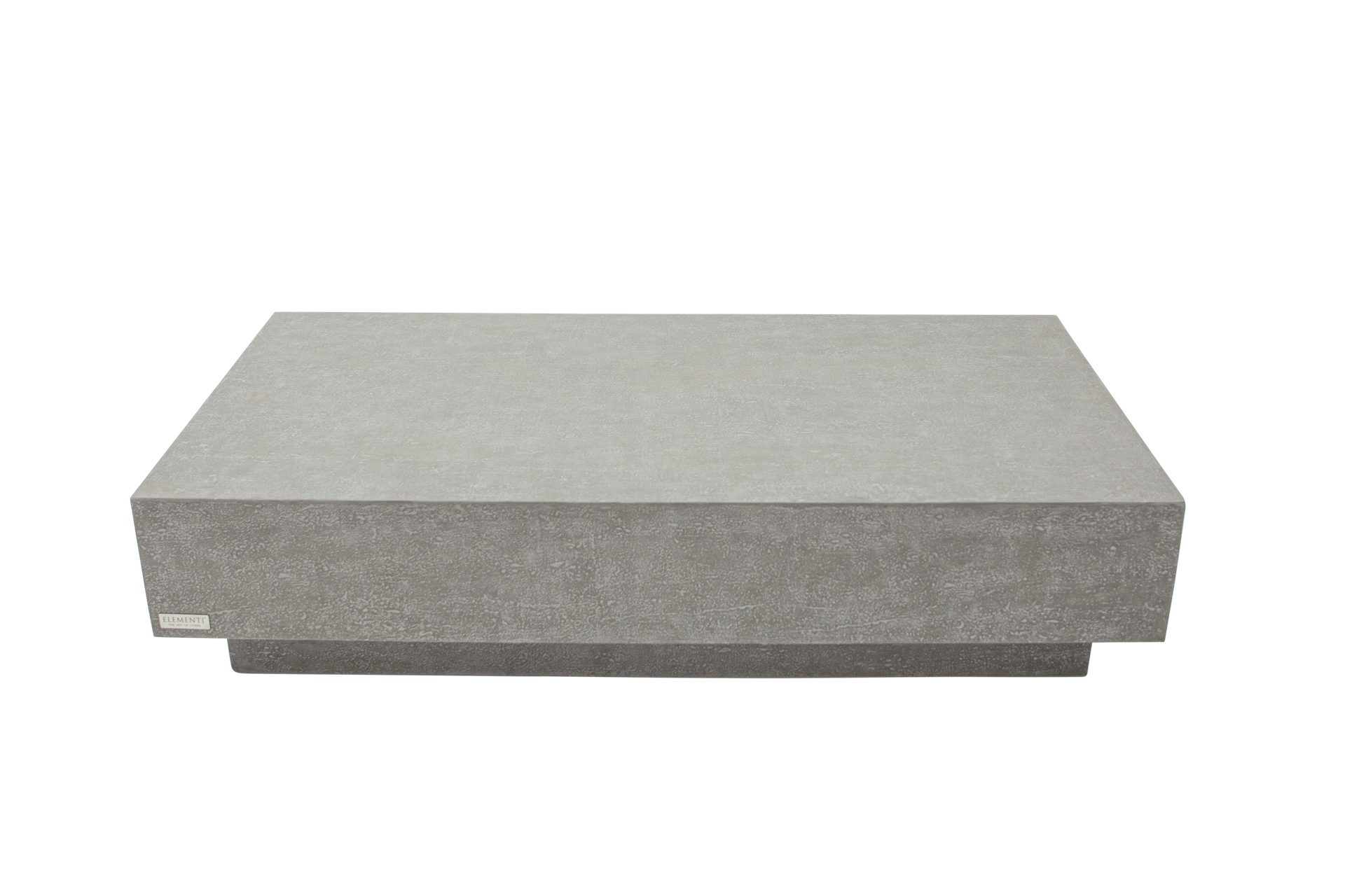 ELEMENTI Gartentisch TEVERE aus Beton, modern, Outdoor Tisch (1-St., Gartentisch aus Beton), Beton,Spacegrau