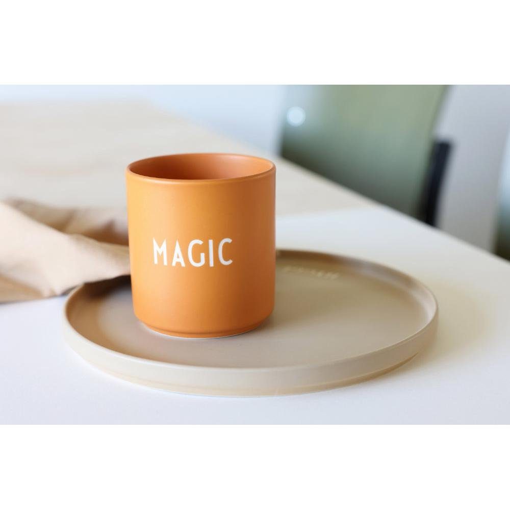Orange Letters Favourite Tomato Magic Becher Design Tasse Cup