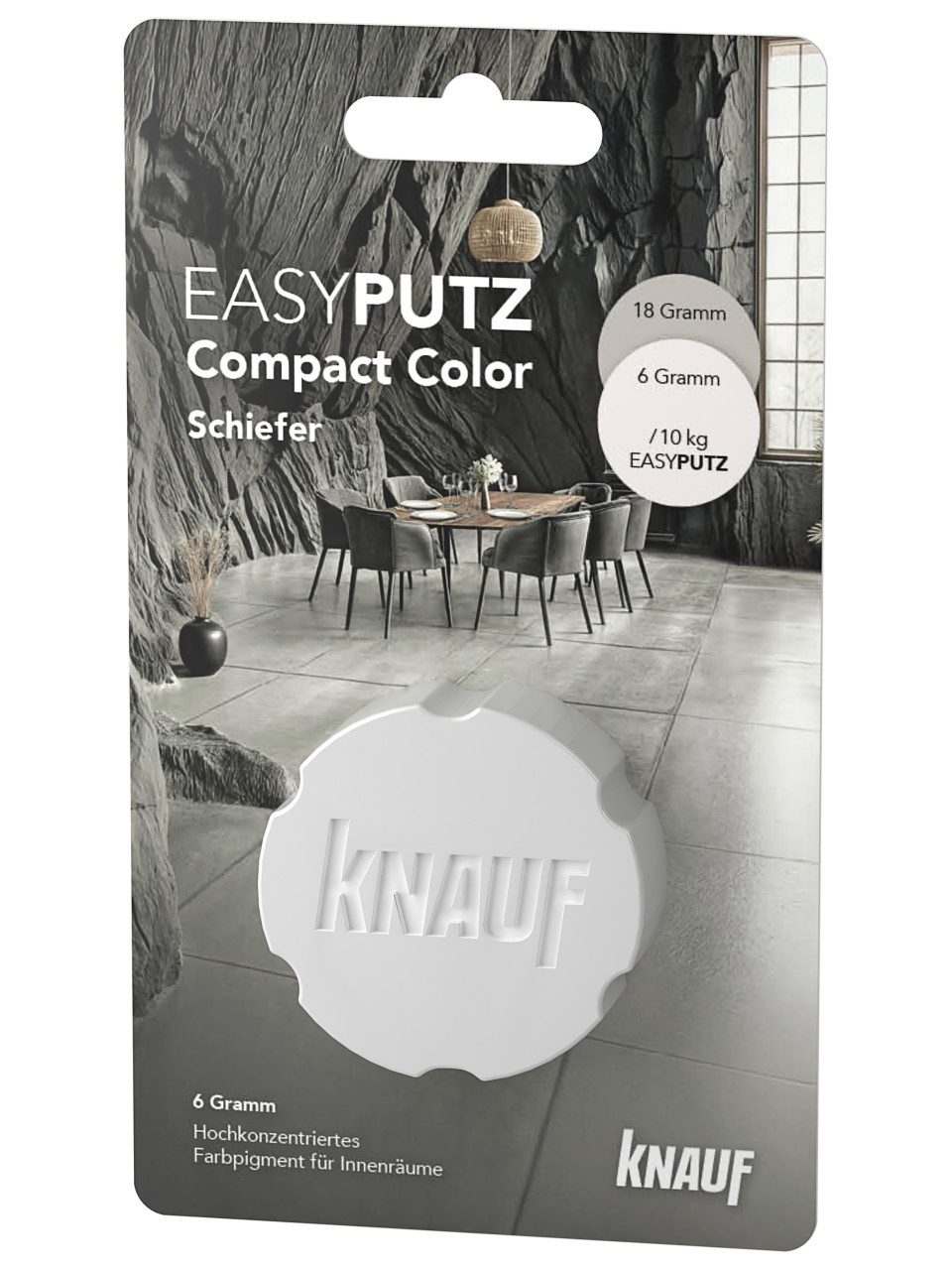 KNAUF Gips-Kalk-Putz Knauf Farbpigment Compact Color schiefer 6 g