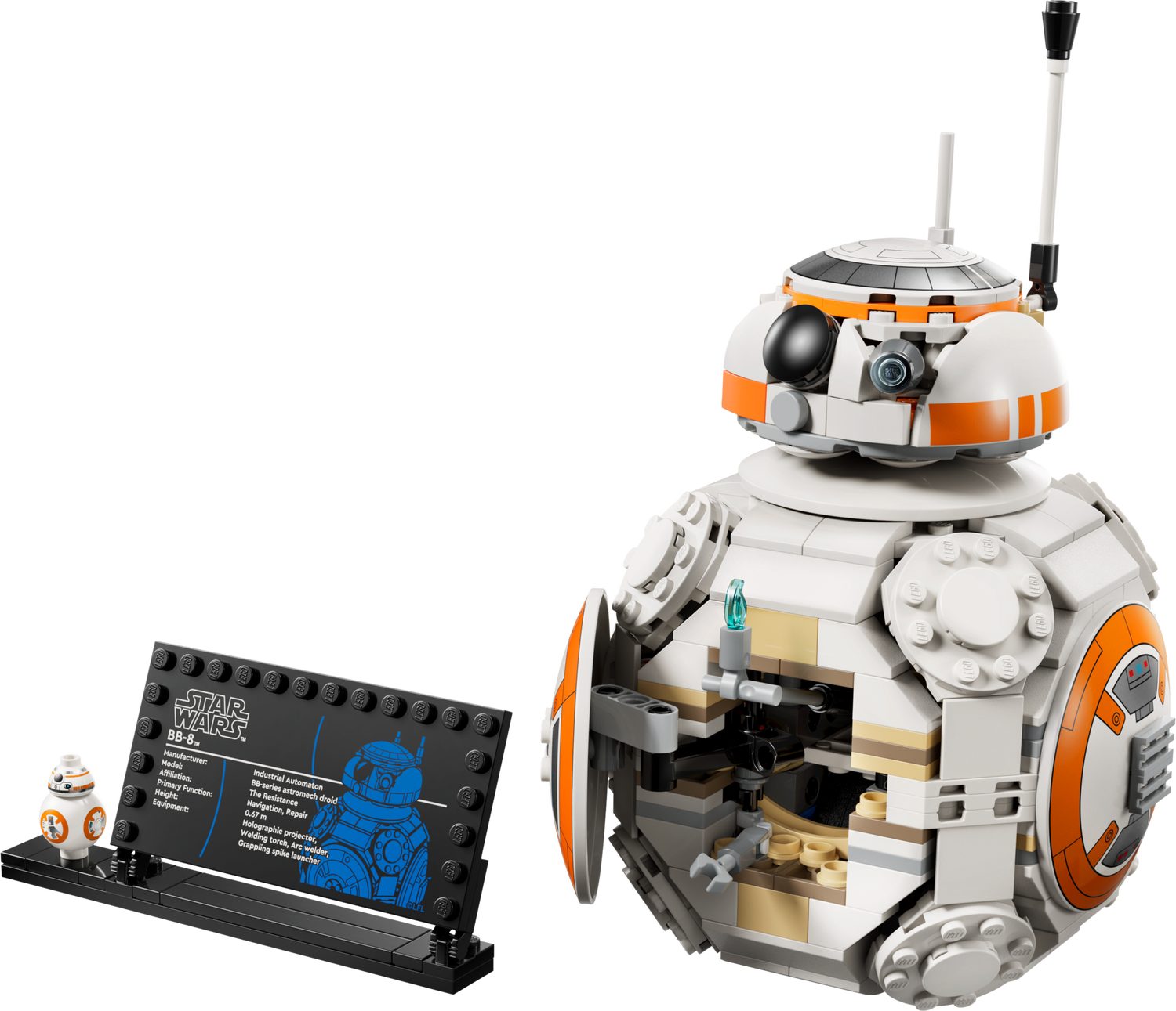 Star Wars 75452 Der Astromech-Droide BB-8™ Spielbausteine