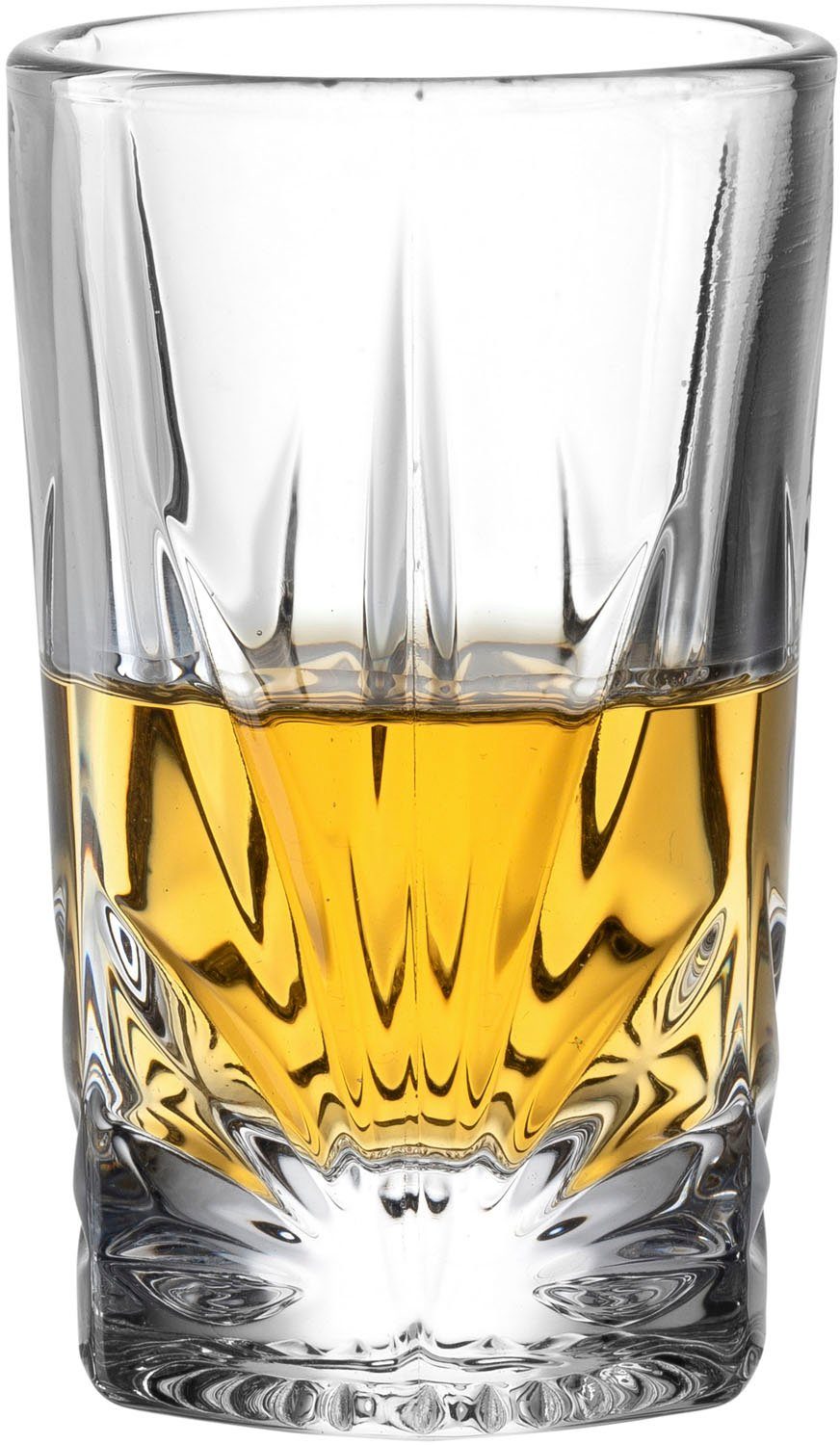 LEONARDO Schnapsglas CAPRI, 4-tlg., Glas, 70 ml, 4-teilig