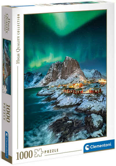 Clementoni® Puzzle High Quality Collection, Lofoten Islands, 1000 Puzzleteile, Made in Europe, FSC® - schützt Wald - weltweit