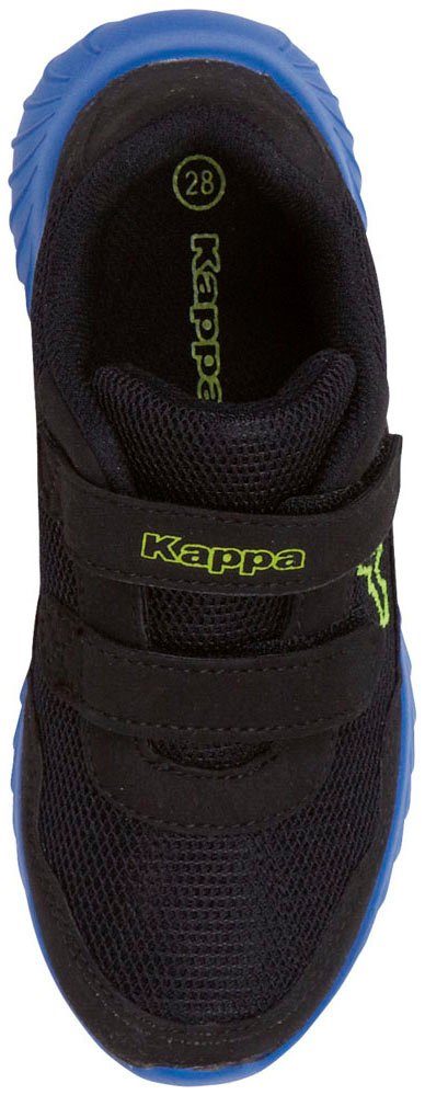 Klettverschluss Kappa schwarz-blau Sneaker mit