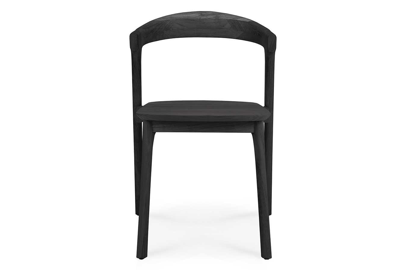 Ethnicraft Armlehnstuhl Outdoor Stuhl Bok Teak schwarz