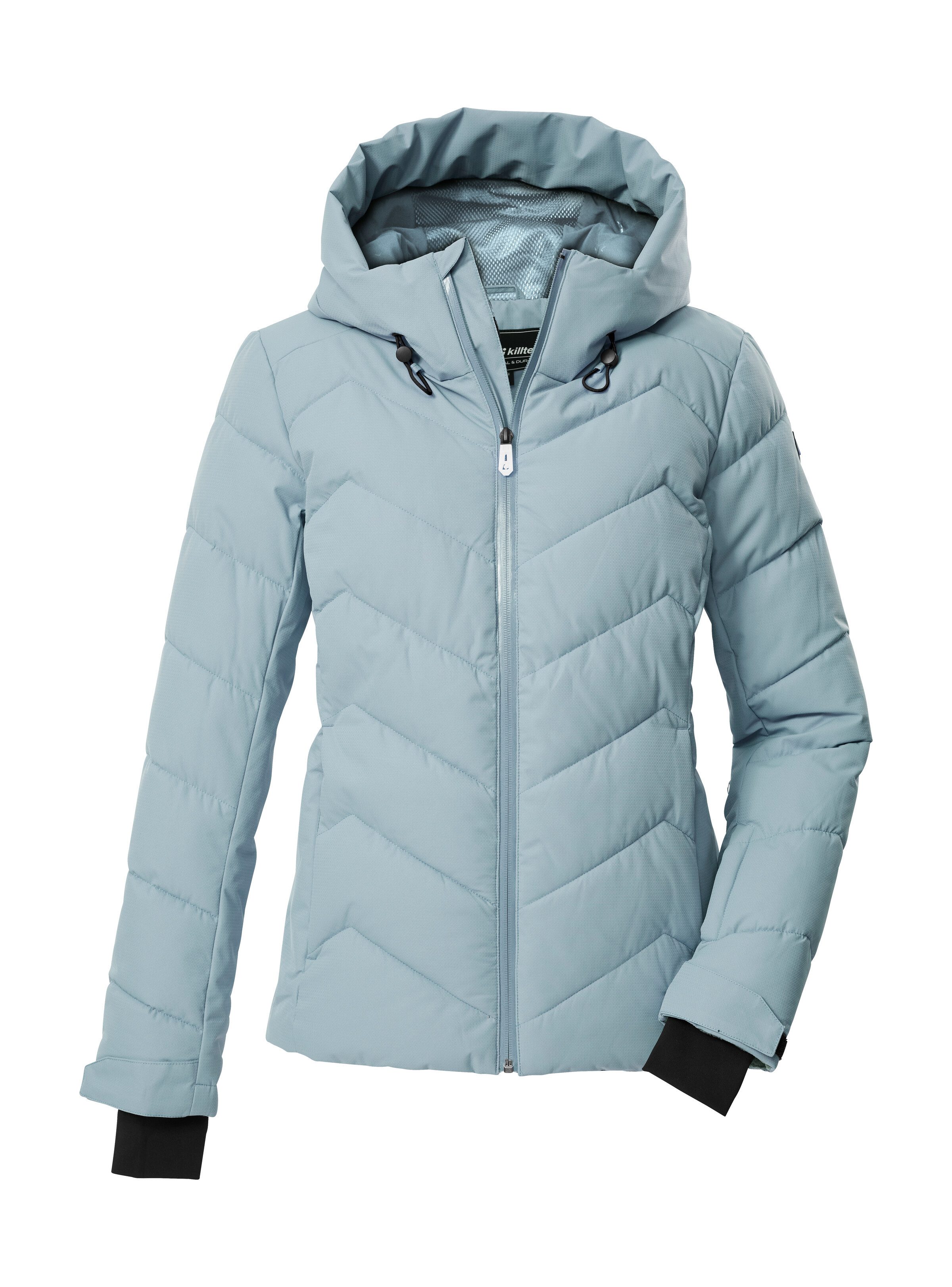Killtec Skijacke KSW 31 WMN SKI QLTD JCKT Winddichte, wasserabweisende Skijacke mit Daunenoptik und Schneefang