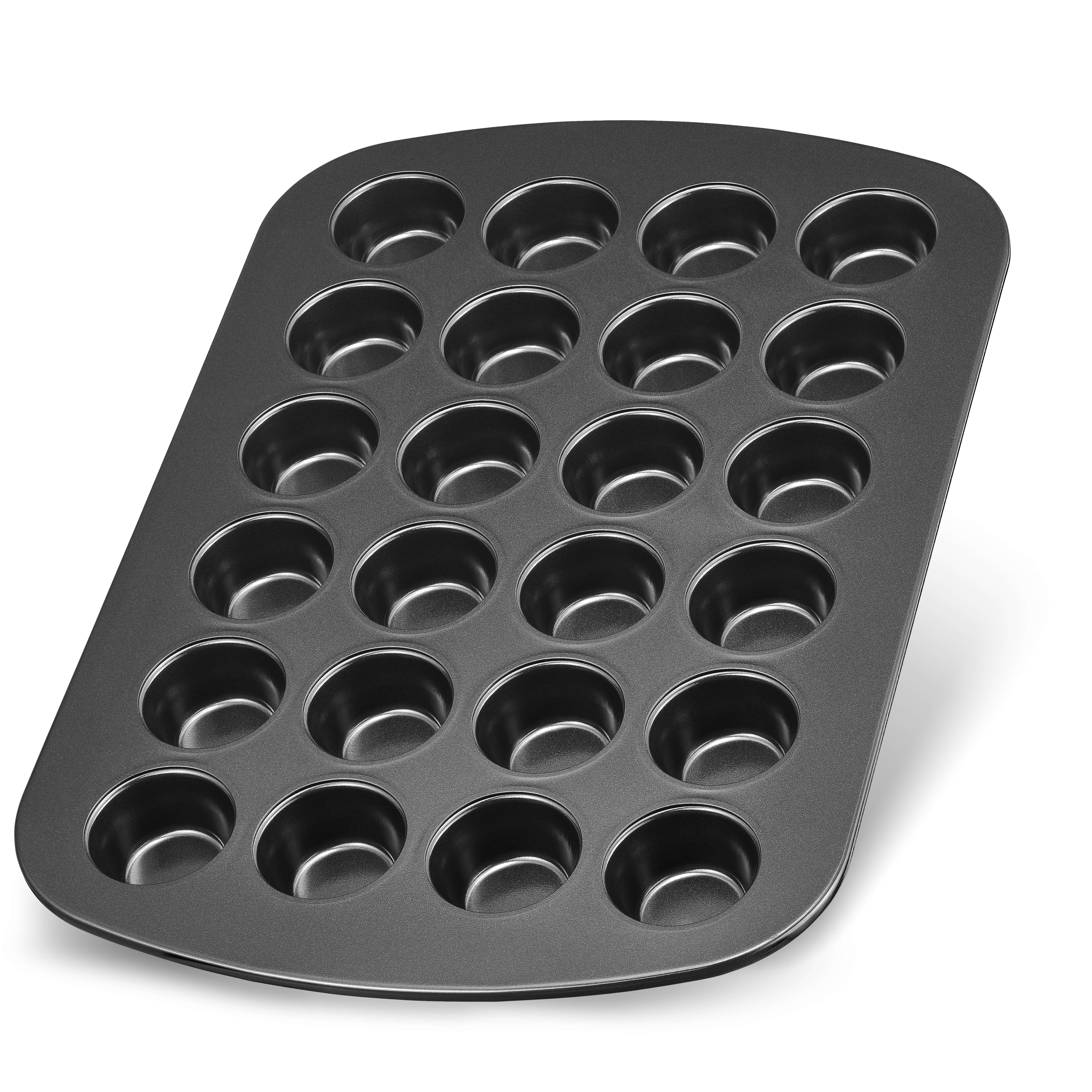 LINFELDT Muffinform hochwertig beschichtete Backform für 24 Mini - Muffins | Muffinformen