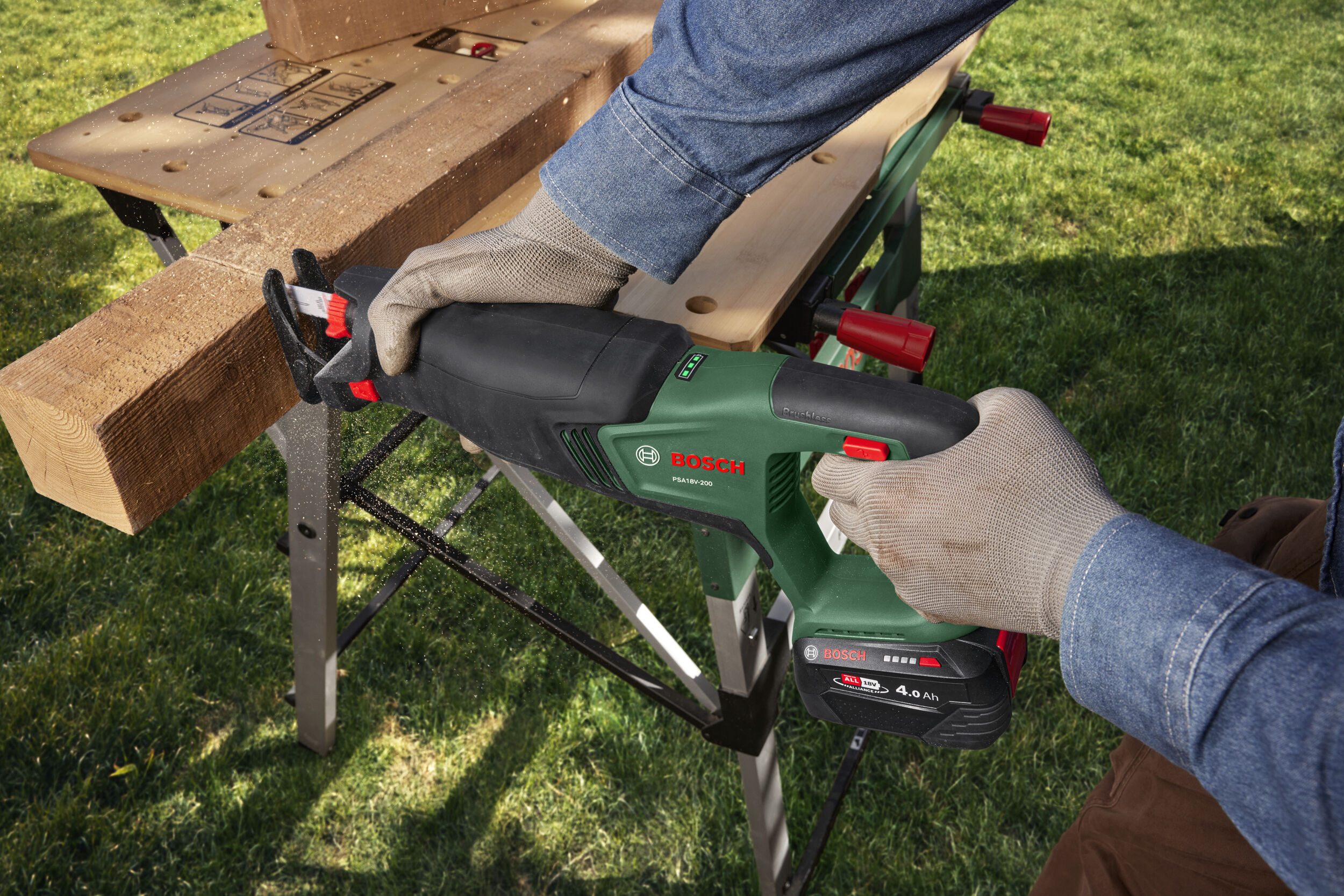 BOSCH Akku-Säbelsäge PSA 18V-200, Ohne Akku - im Karton