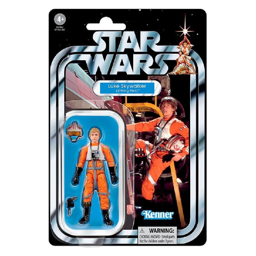Hasbro Actionfigur Star Wars Luke Skywalker X-Wing Pilot Figur 9,5cm