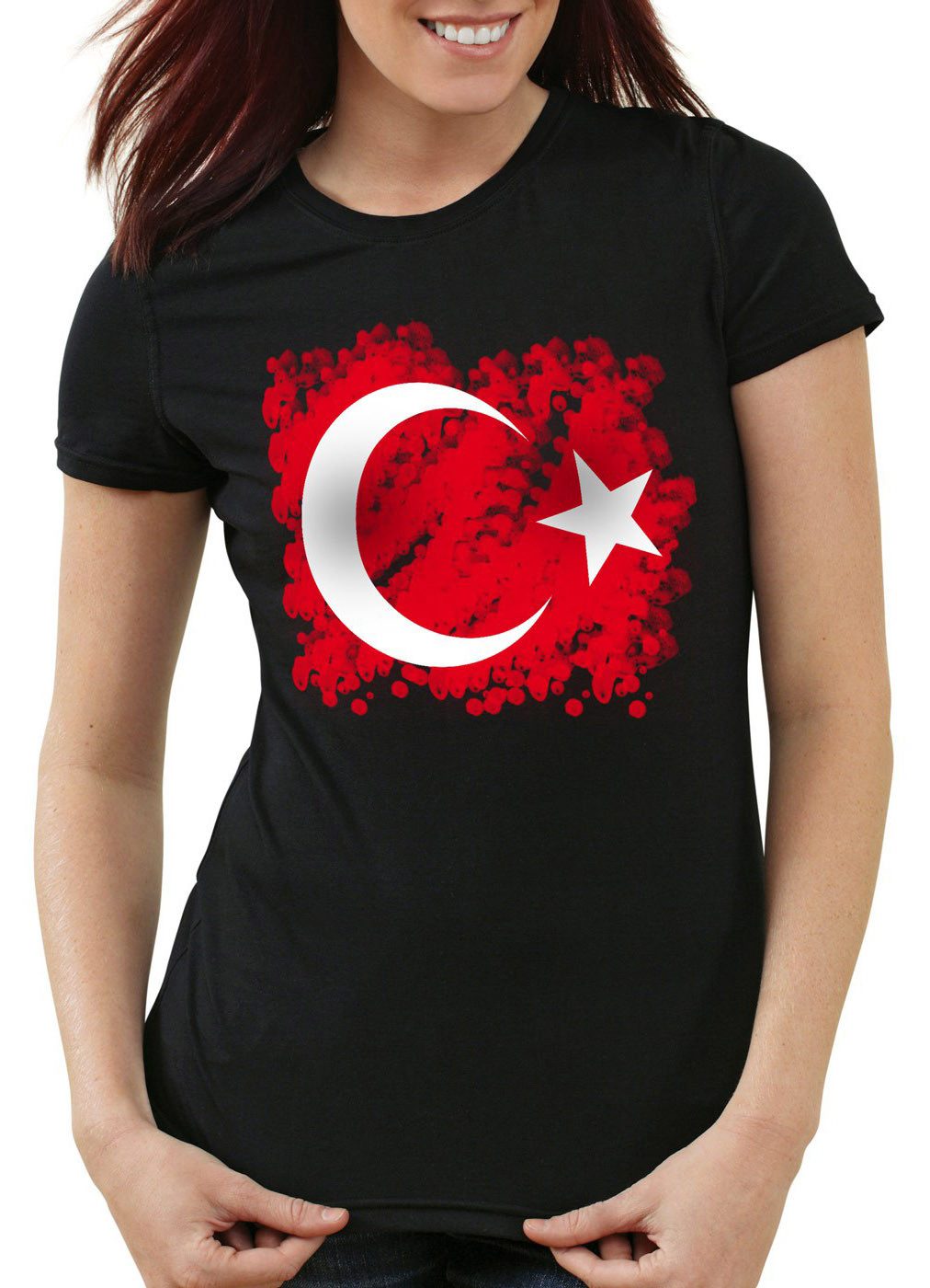 style3 T-Shirt Türkei Turkey Türkiye Flagge günstig online kaufen