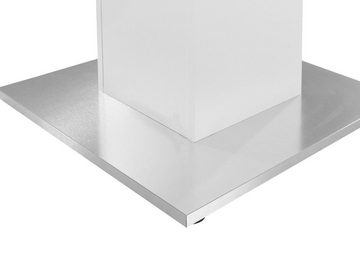 Mäusbacher Esstisch JONES, Ausziehbar, Ø 104 cm, Weiß matt, für bis zu 6 Personen, erweiterbar auf eine Breite von 144 cm