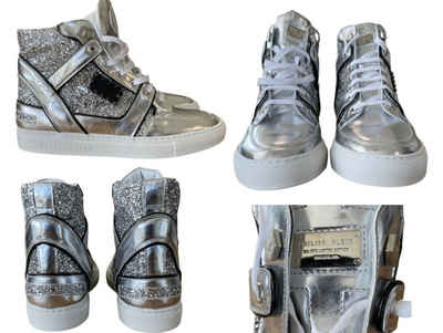 PHILIPP PLEIN Philipp Plein Hi-Top Star Кросівкиs Studded Trainers Embellished Shoes Кросівки