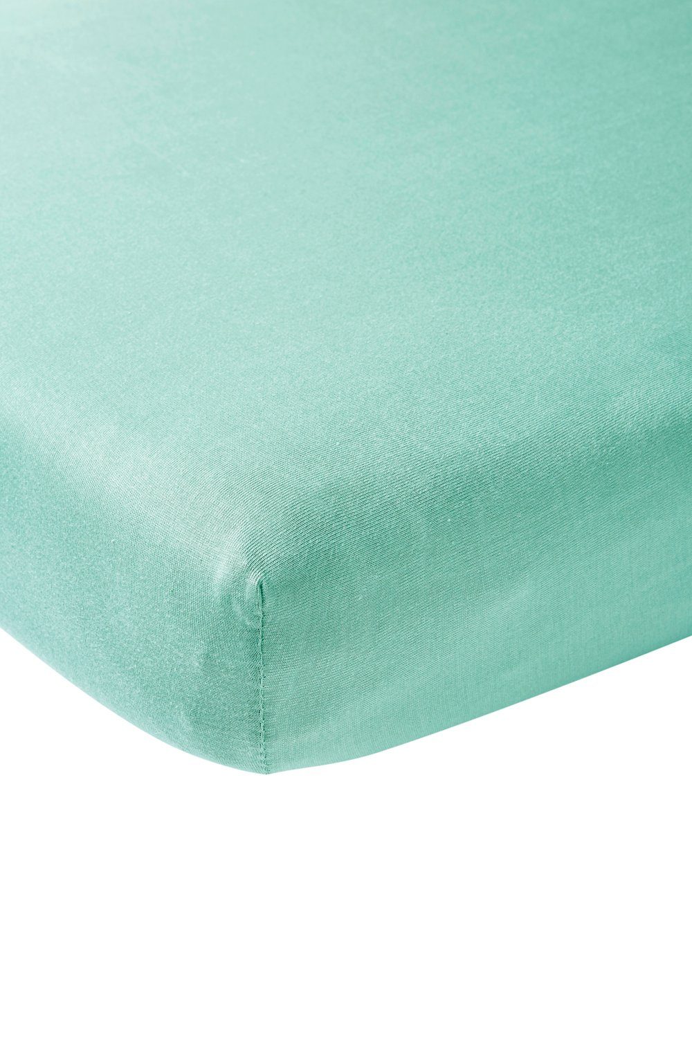 Meyco Baby Spannbettlaken Uni New Mint, günstig online kaufen