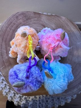 soma Kuscheltier Krake Plüsch Spielzeug Octopus Kuscheltier Krake Blau 15 cm Bagclip (1-St), Super weicher Plüsch Stofftier Kuscheltier für Kinder zum spielen