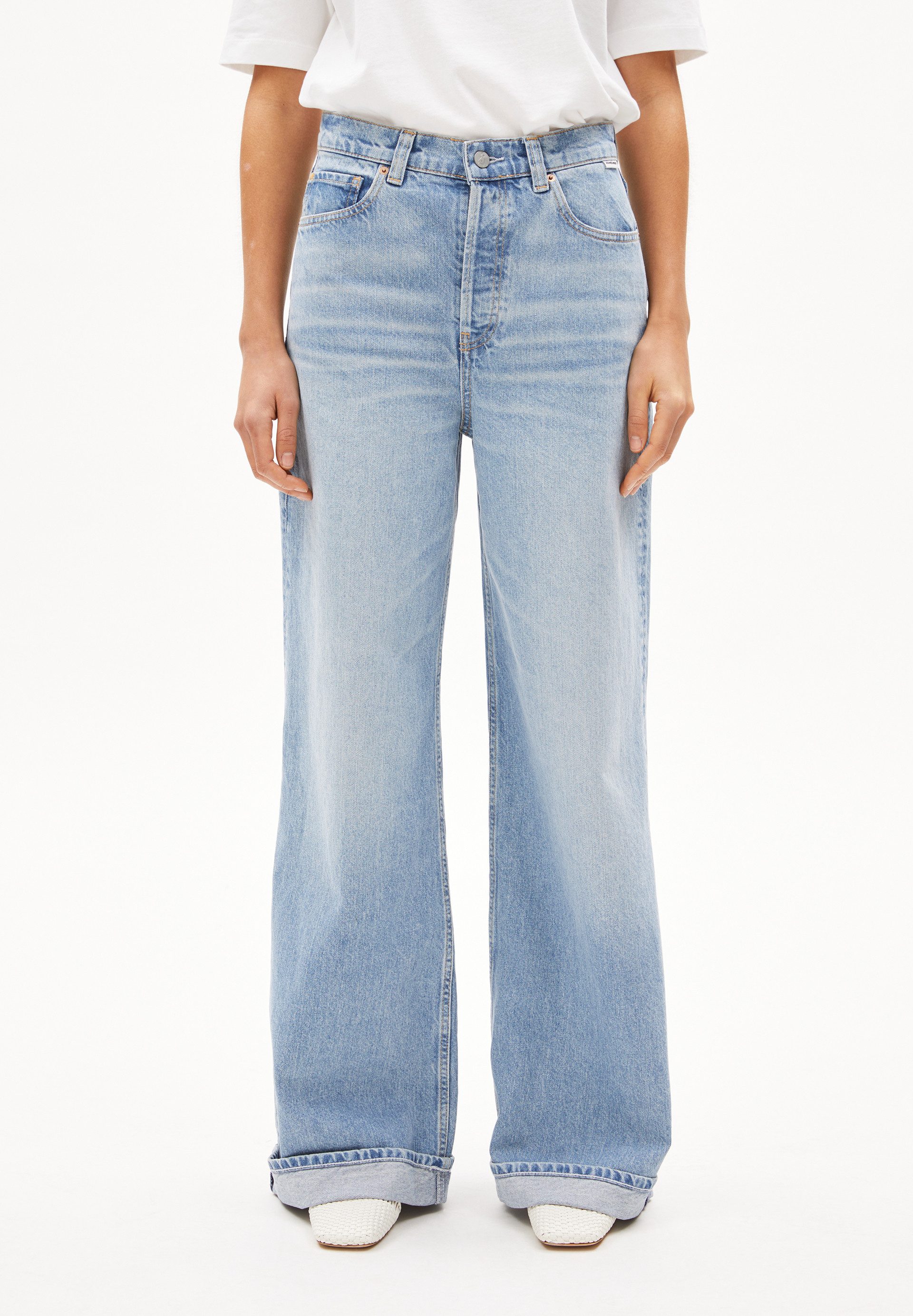 Armedangels Boyfriend-Jeans BLINAA Super wide Jeans günstig online kaufen