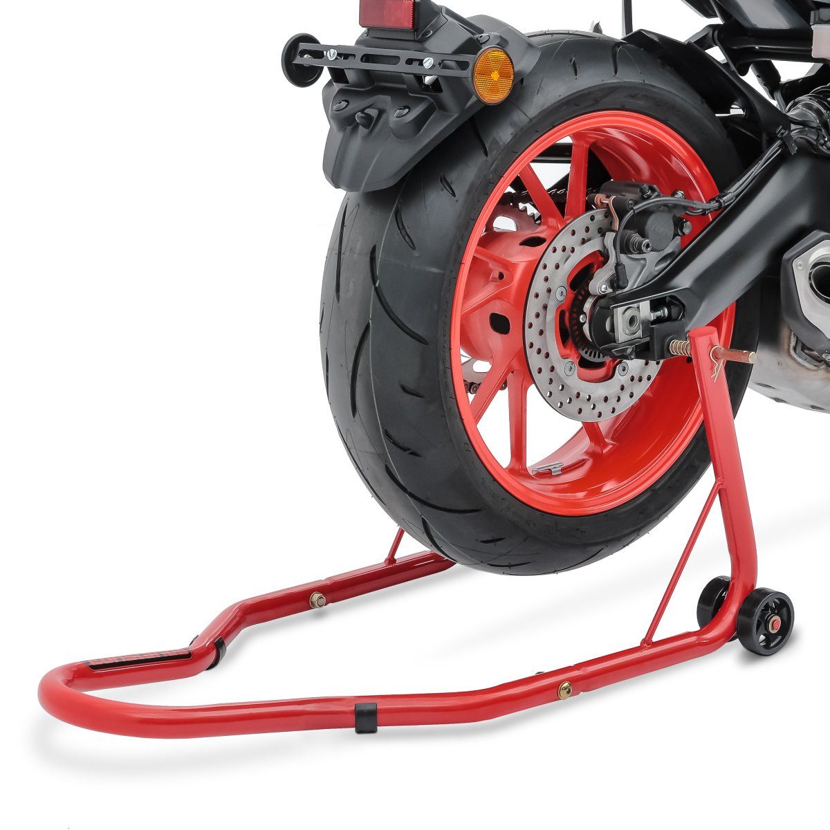 Motorradheber - Motorrad Montageständer Hinten Classic Universal rot