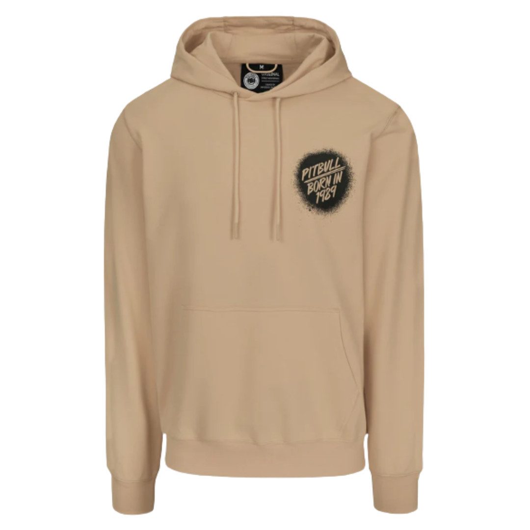 Pitbull Hoodie Graffiitti Hooded Pale Sand bedruckt