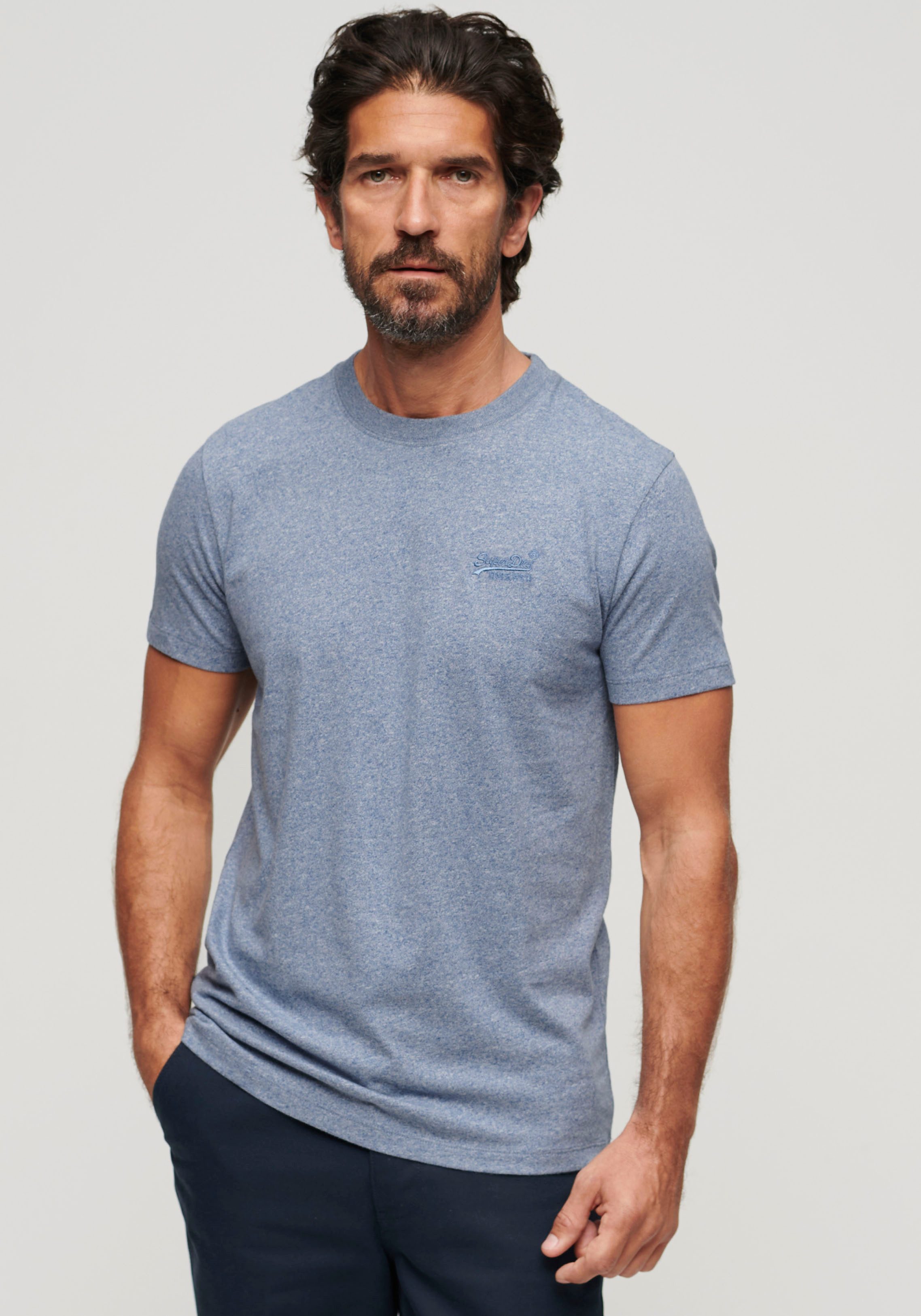 Superdry Rundhalsshirt Organic Cotton Essential Logo T-Shirt