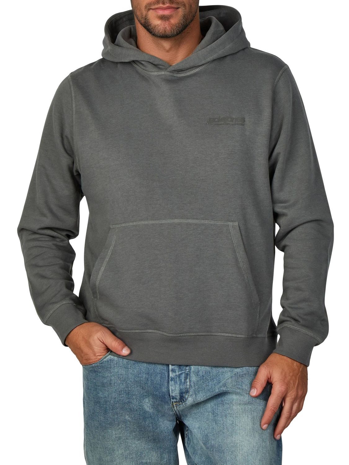 Jack & Jones Kapuzenpullover Herren Hoodie JWHINTERLUDE Relaxed Fit Longsleeve Sweatshirt mit Kängurutasche