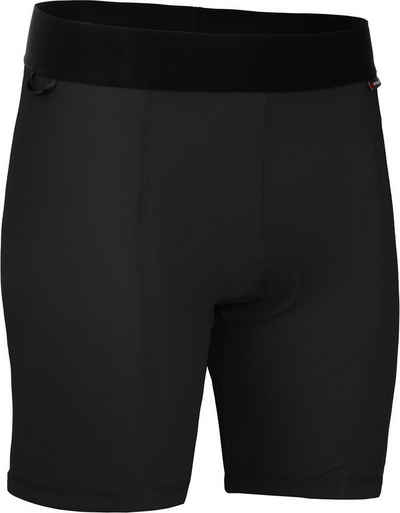 Bergson Fahrradhose »POHJA COMFORT« Damen Fahrrad Unterhose (mit Sitzpolster), bielastisch, tight, Normalgrößen, schwarz