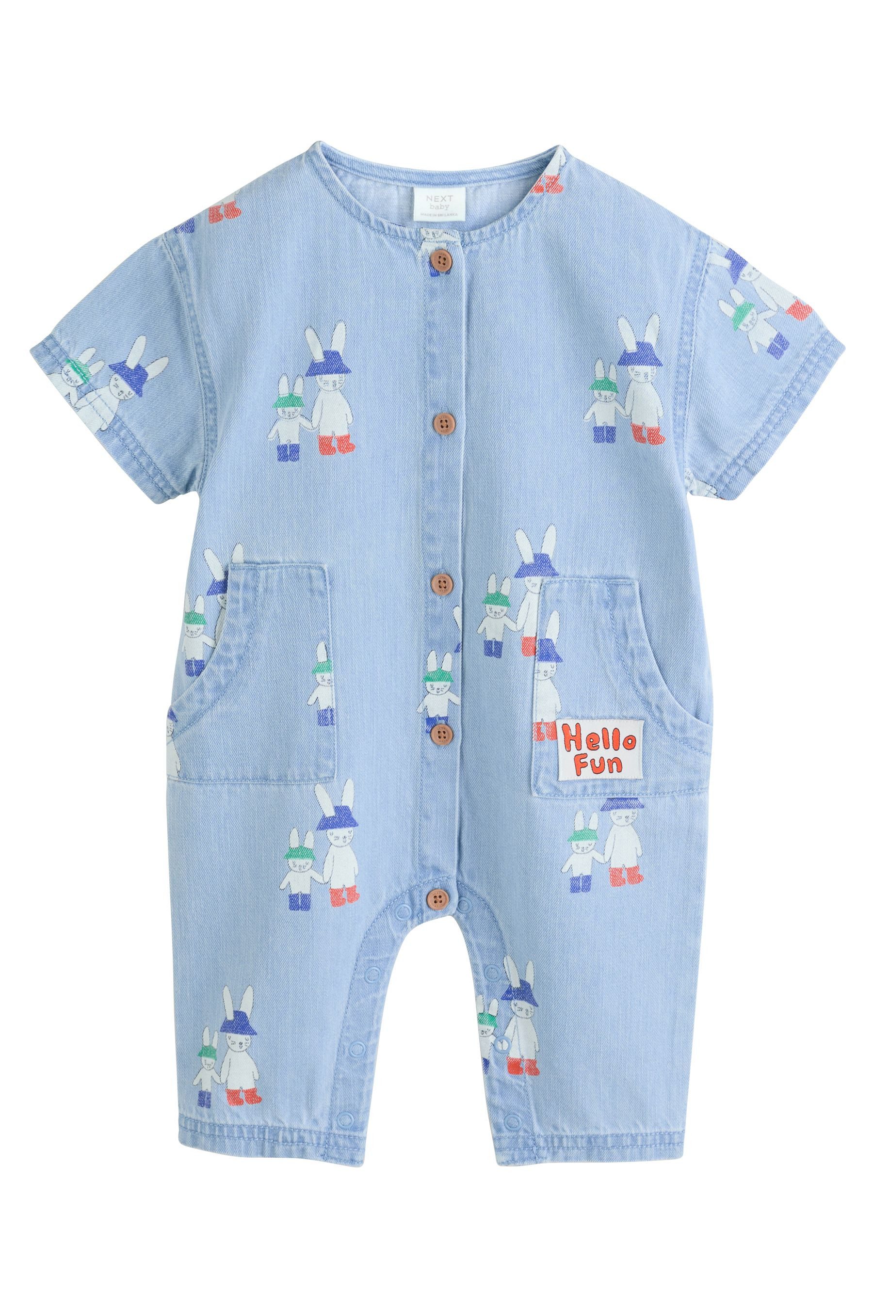 Next Strampler Kurzärmeliger Baby-Strampler (1-tlg)