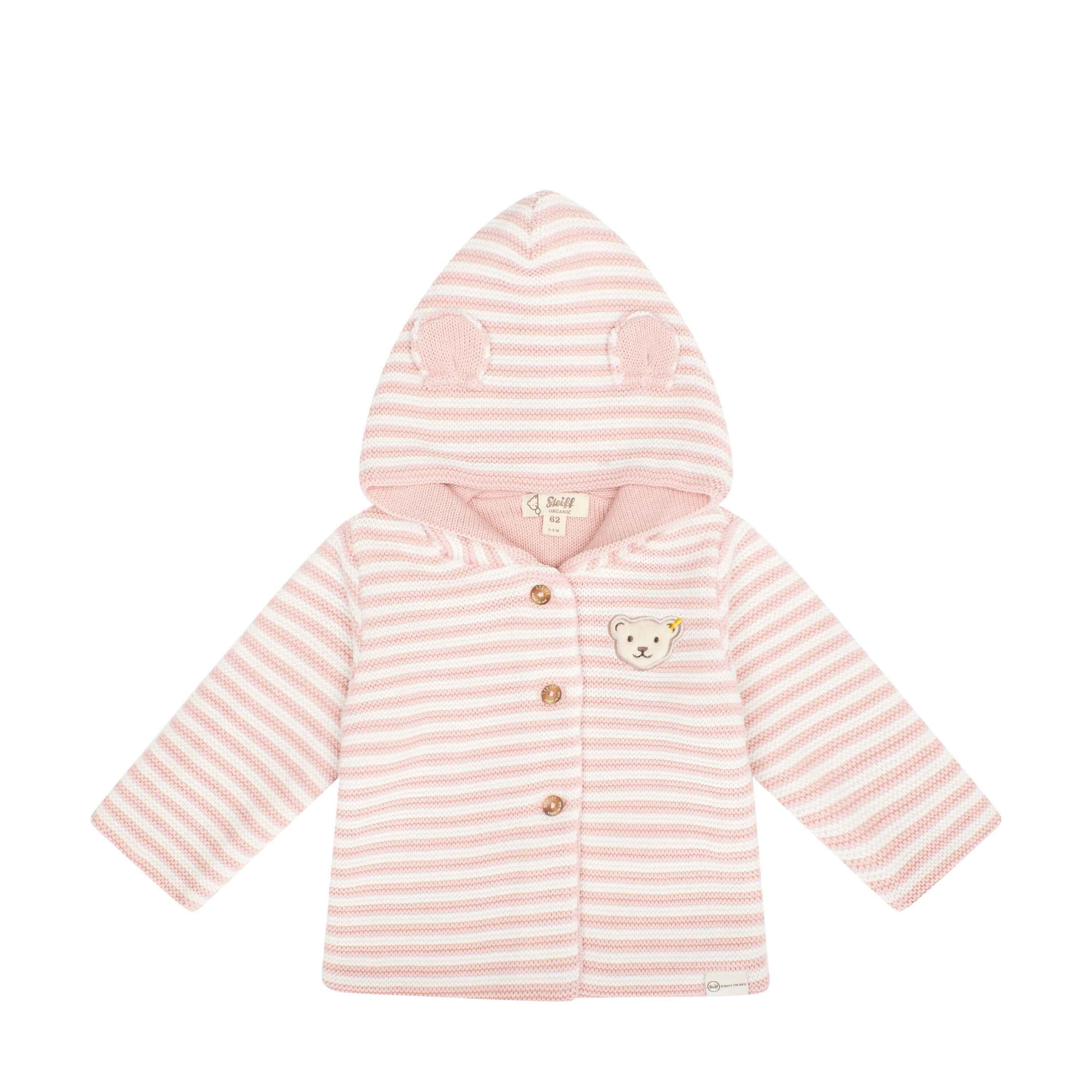 Steiff Strickjacke Strickjacke GOTS Baby Wellness