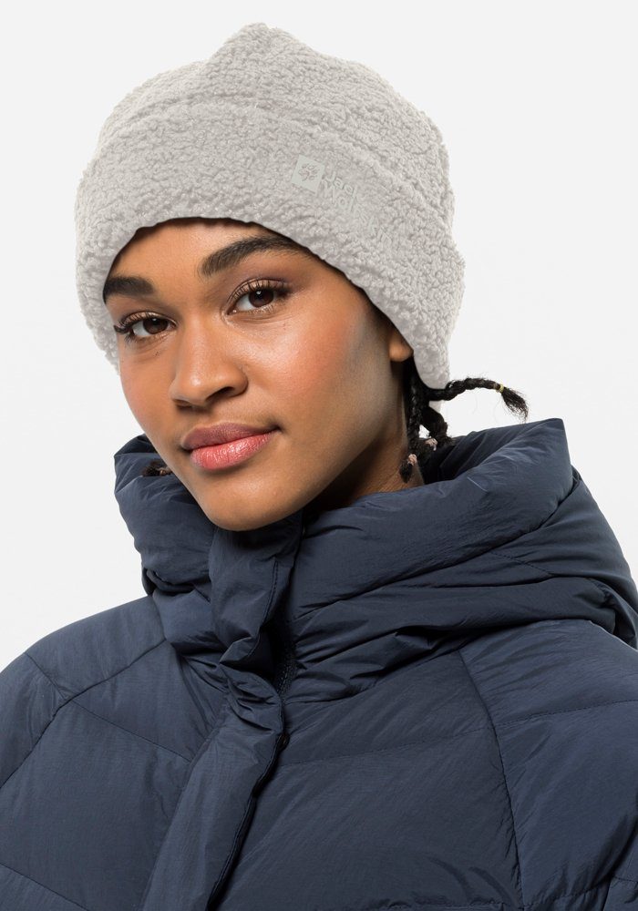 Jack Wolfskin Beanie HIGH CURL W BEANIE altweiß