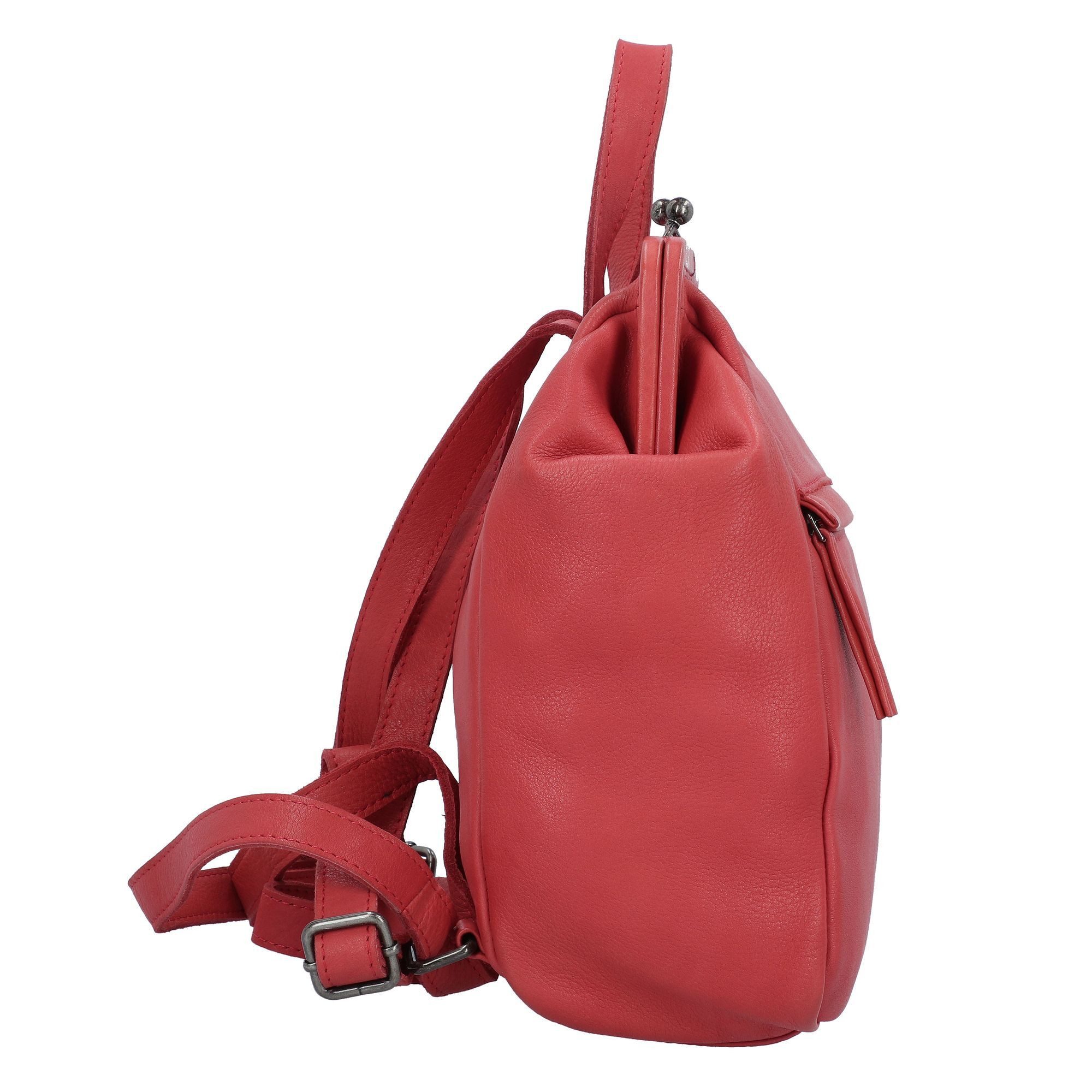 Greenburry Cityrucksack Vintage washed, Leder