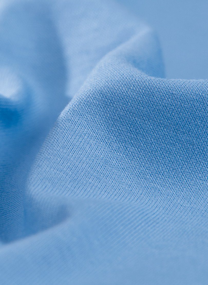 Trigema T-Shirt TRIGEMA T-Shirt aus horizont 100% Baumwolle