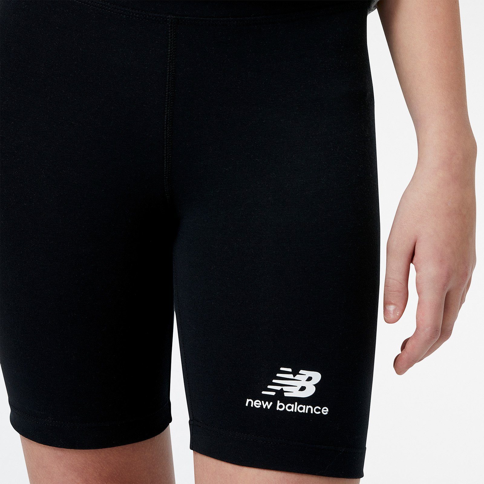 Cotton Balance Stacked New Logo Essentials Fitt Shorts