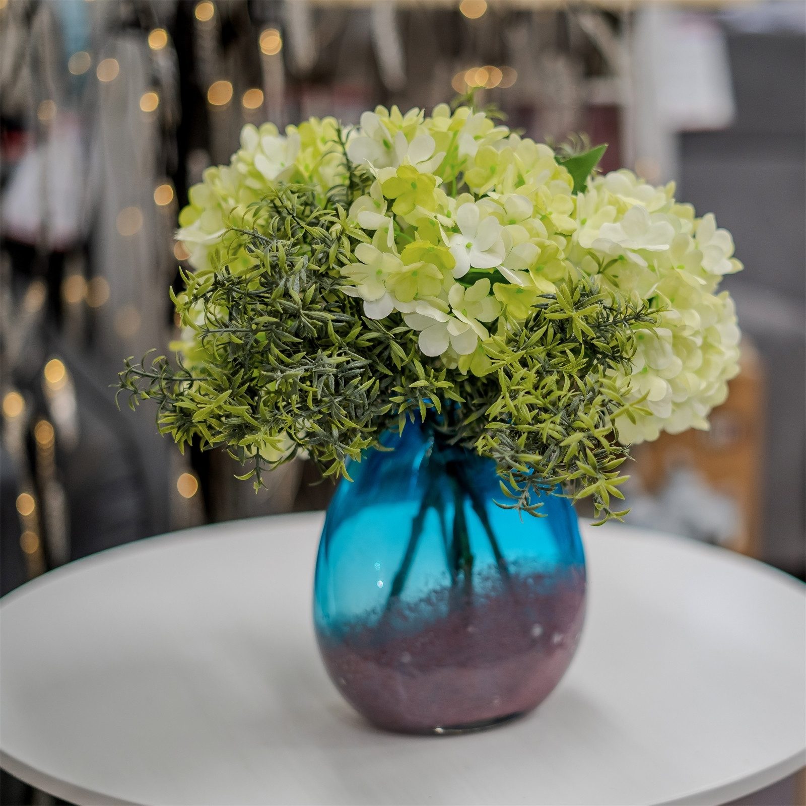 Kunstblume Rosmarinzweig 33 cm Kunstpflanze Flora Rosmarin, HTI-Living, Höh günstig online kaufen