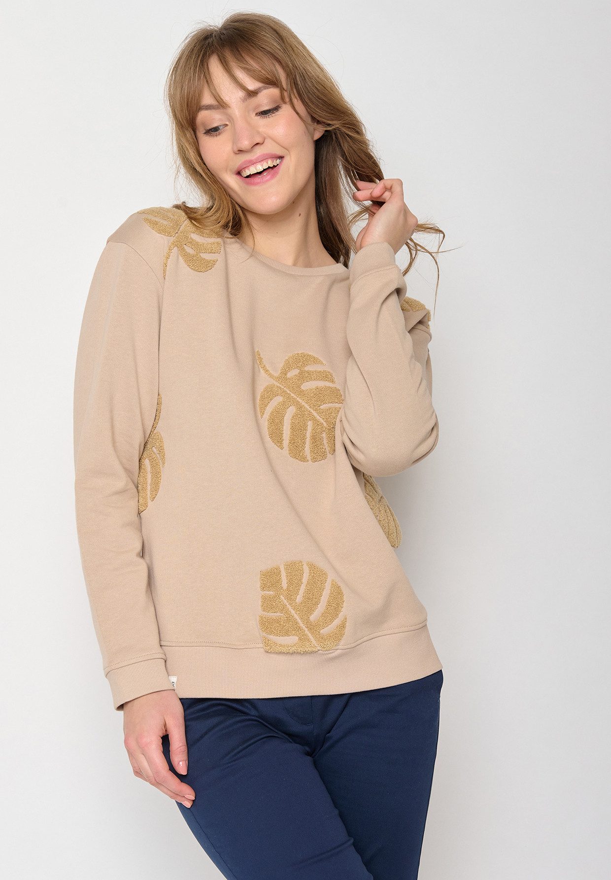 GreenBomb Sweatshirt Nature Monstera