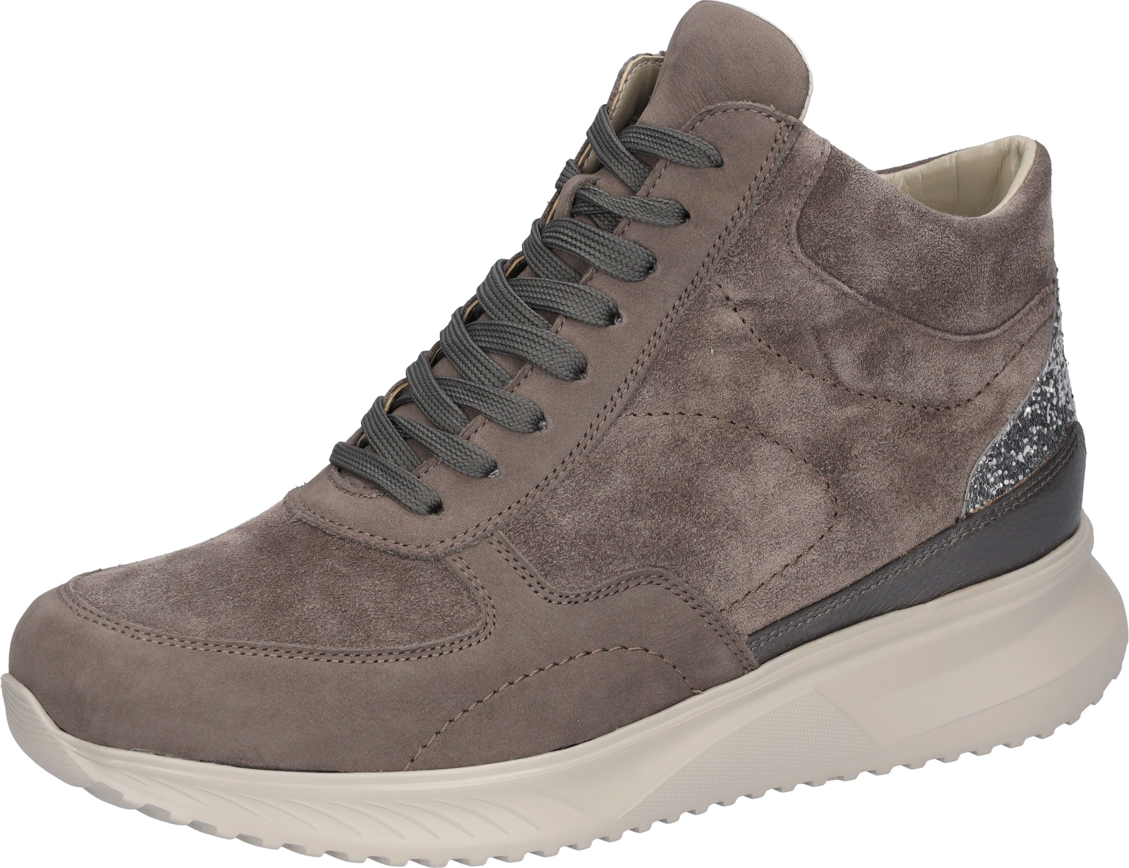 Waldläufer K-JANKA Schnürboots Schnürstiefelette, Bequemschuh, Glitter an d günstig online kaufen