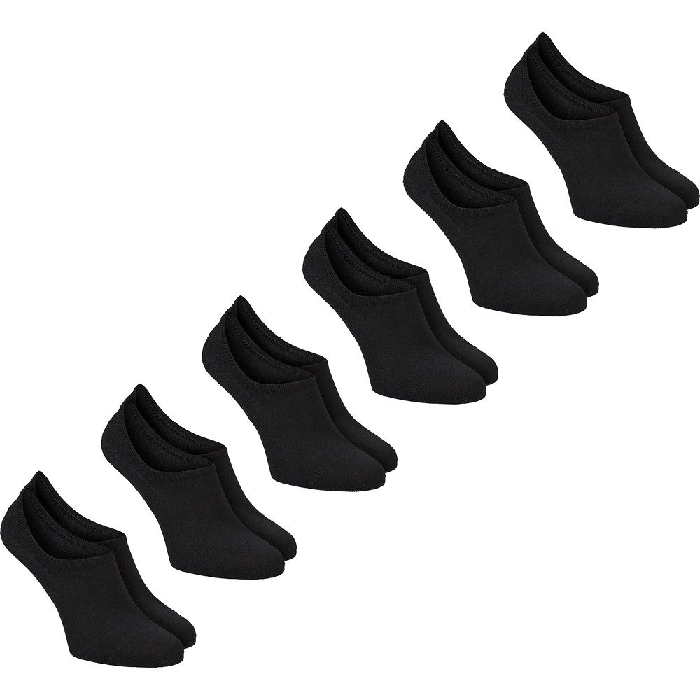 Nordcap Sneakersocken (Packung, 6er-Pack) unsichtbar in jedem Schuh, atmungsaktiv und feuchtigkeitsregulierend