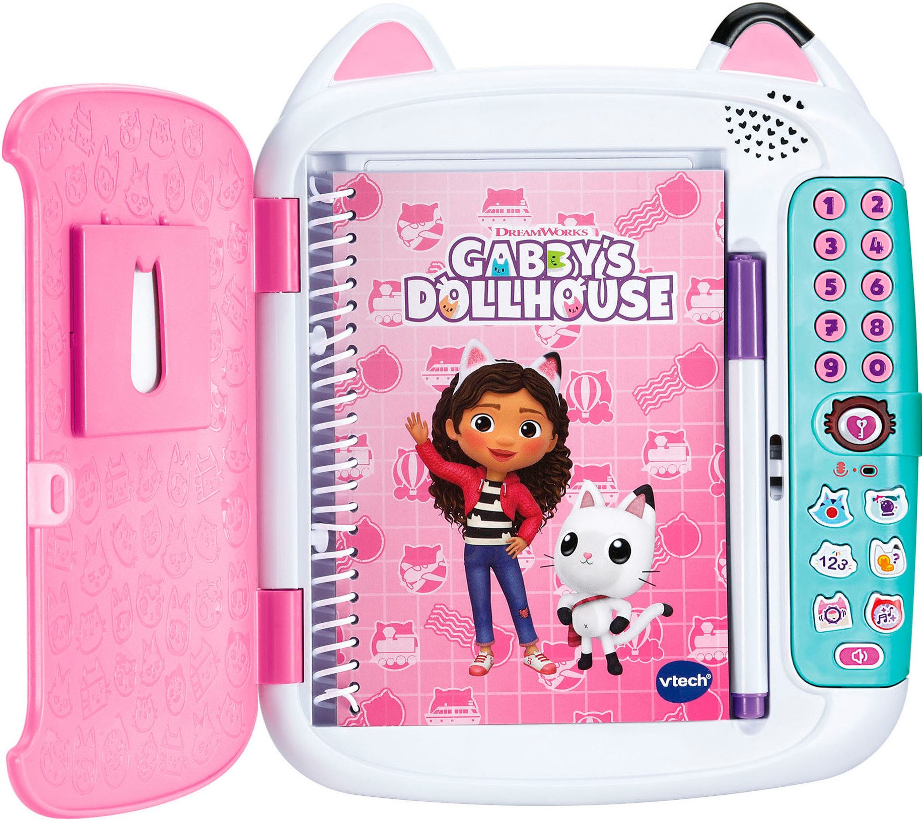Vtech® Elektronisches Tagebuch Gabby's Dollhouse - Katzentagebuch – Bild 5 von 5