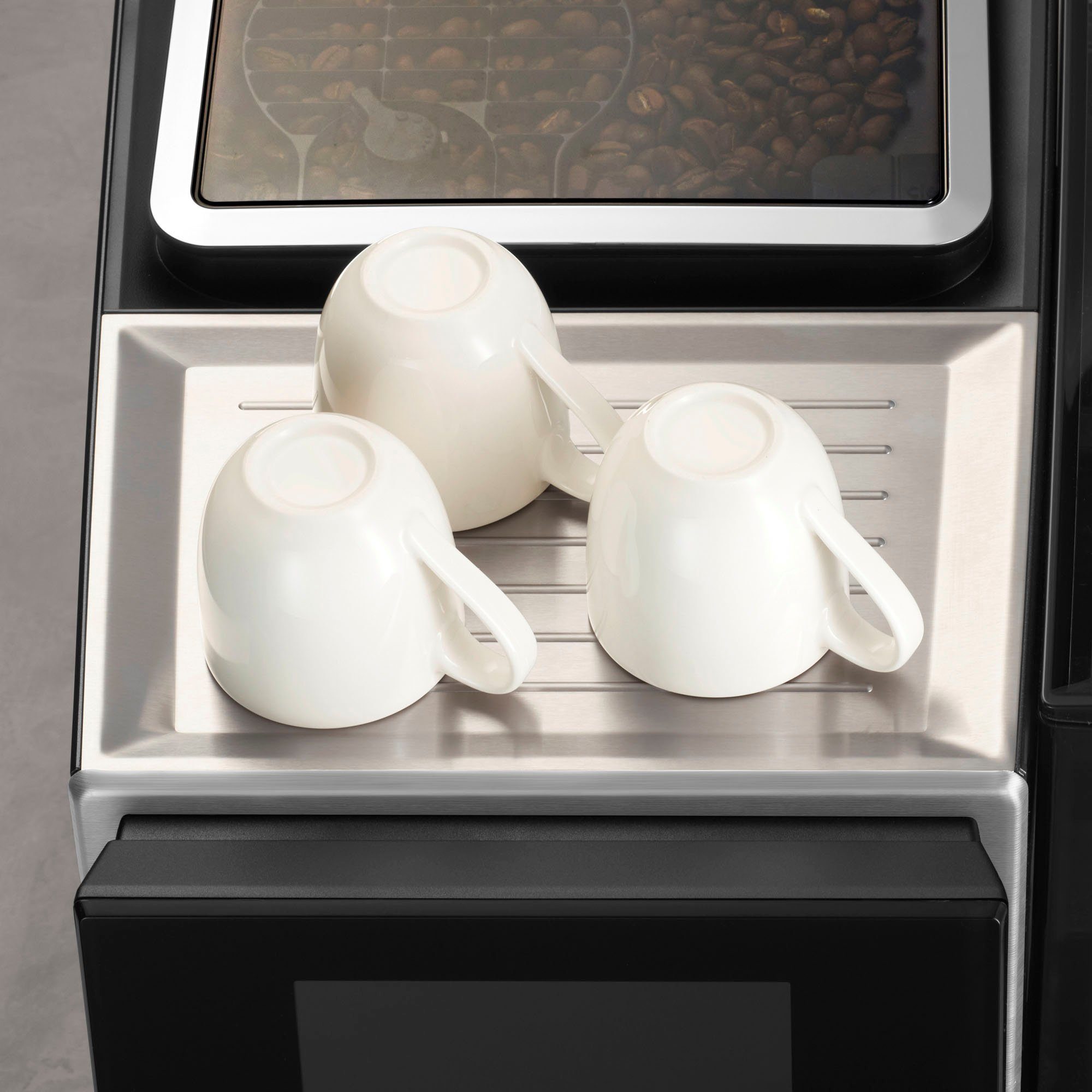 SIEMENS Kaffeevollautomat integral - individuelle EQ.700 30 TQ707D03, zu Kaffee-Favoriten Full-Touch-Display, bis