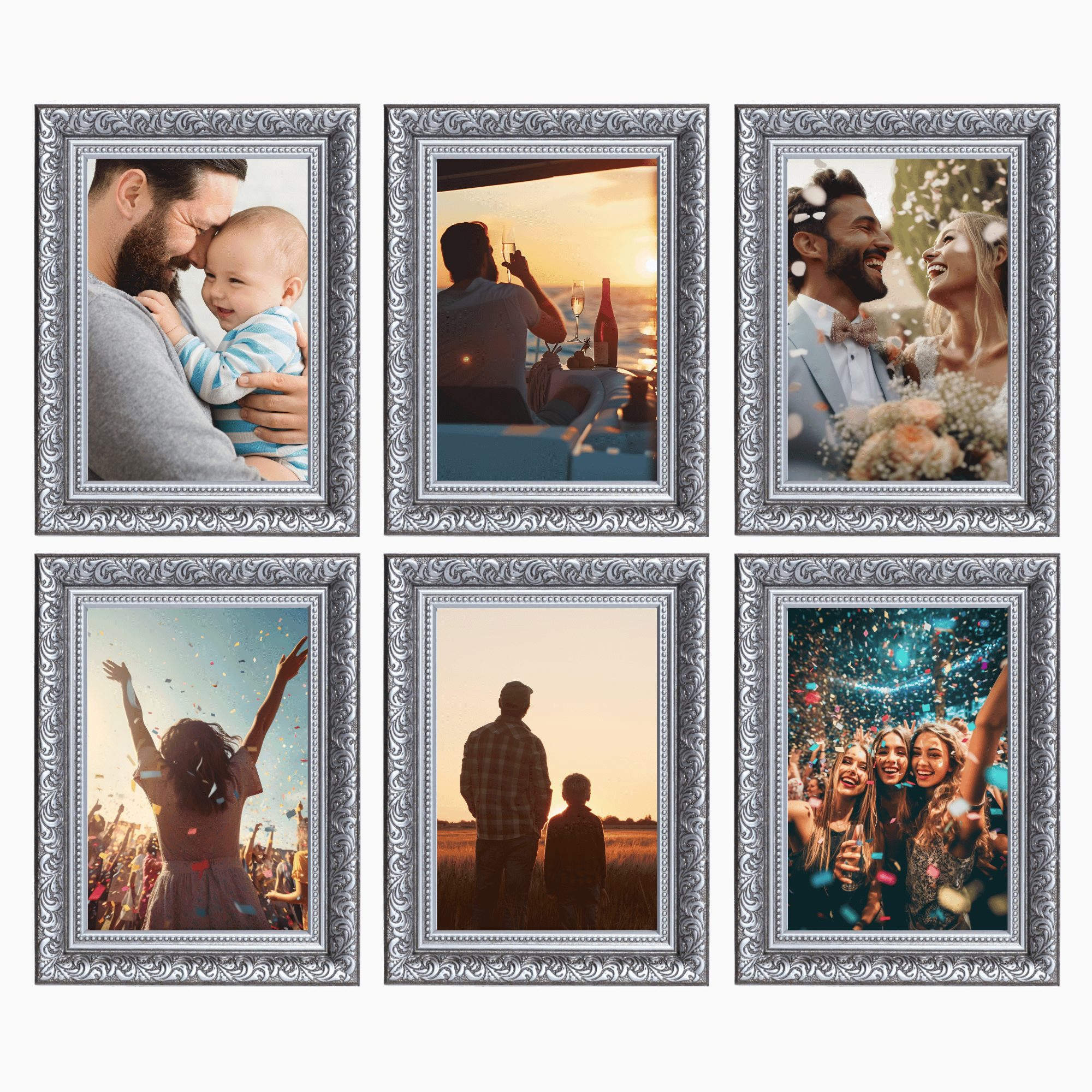 Victor (Zenith) Bilderrahmen Rubens, Bilderrahmen Set günstig online kaufen