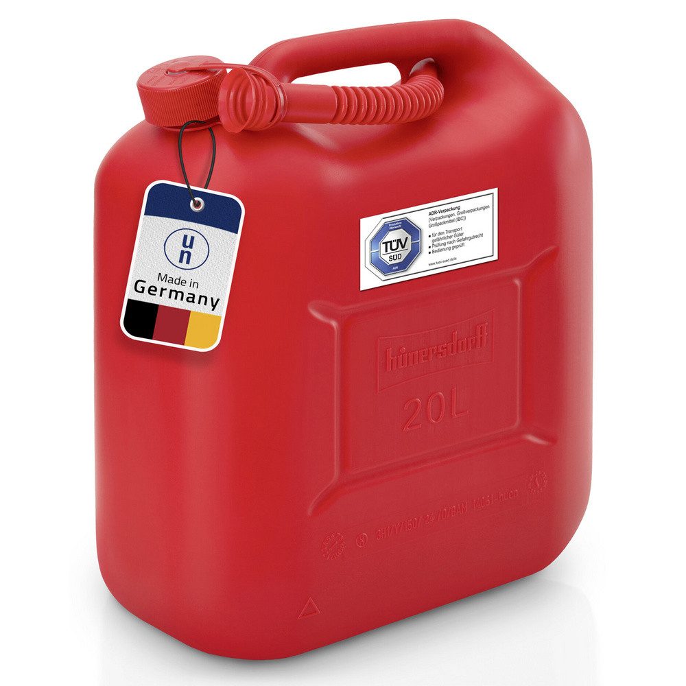 hünersdorff Benzinkanister Hünersdorff 813530 STANDARD Kraftstoffkanister 20 l Kunststoff