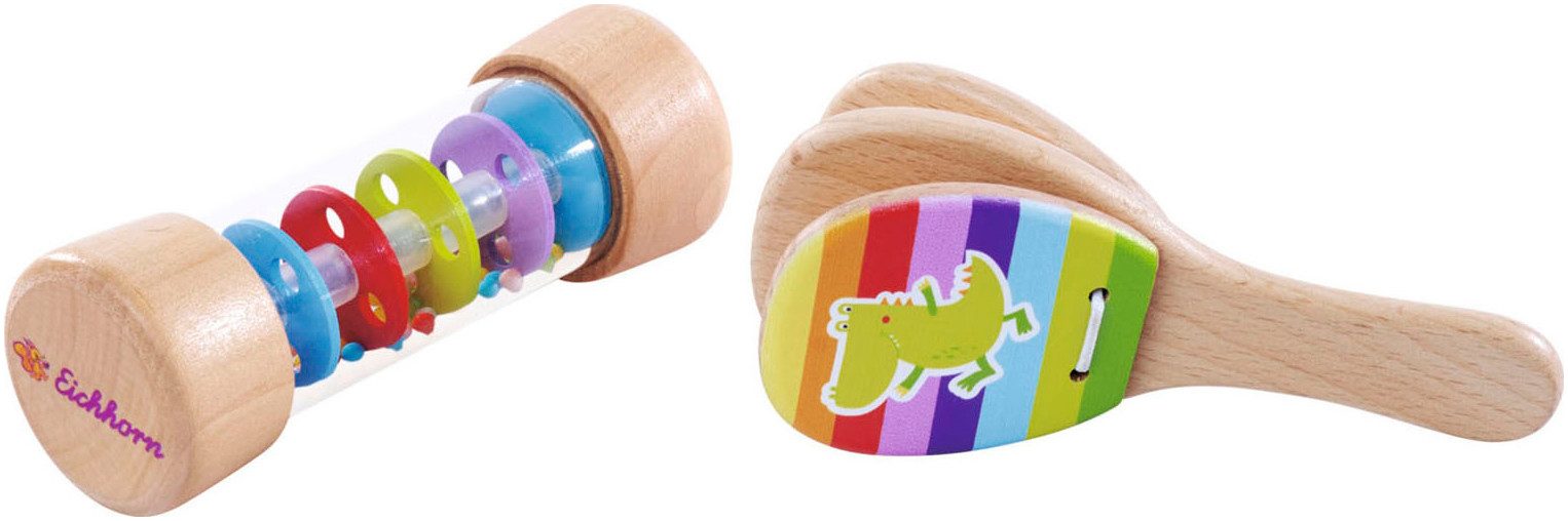 Eichhorn Spielzeug-Musikinstrument Musikset Rassel, (Set, 2 tlg) günstig online kaufen
