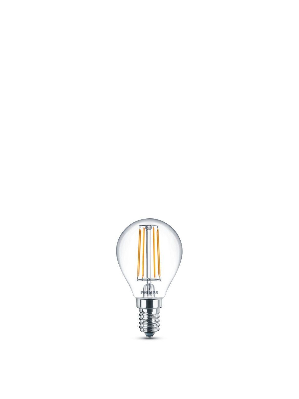 Philips LED-Leuchtmittel Philips LED-Leuchtmittel Filament Tropfenform P45, Nicht dimmbar