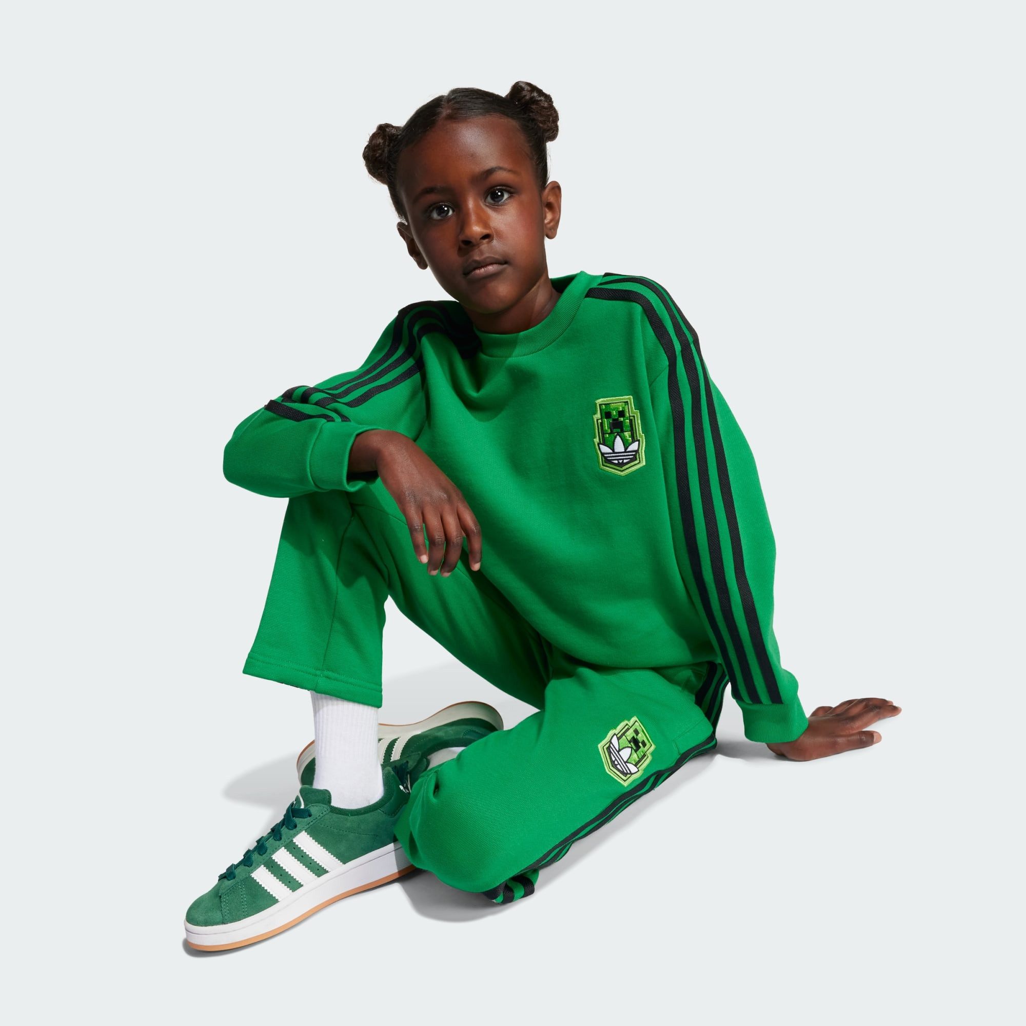 adidas Originals Hausanzug ADIDAS ORIGINALS X MINECRAFT CREW SET FÜR KINDER (1 tlg)