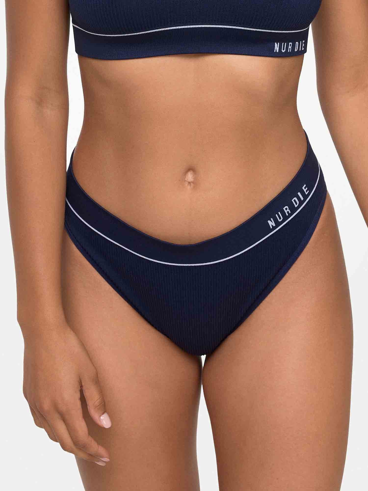 Nur Die Slip Retro Damen (1er/3er/6er/9er Pack, 2-St) unterhose unterwäsche basic