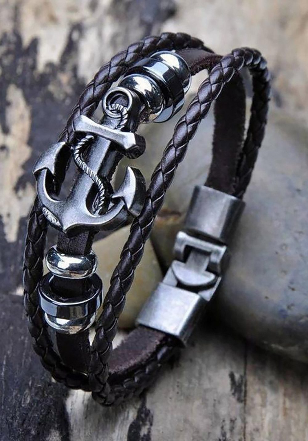 The Beauty House Lederarmband Armband für Herren günstig online kaufen