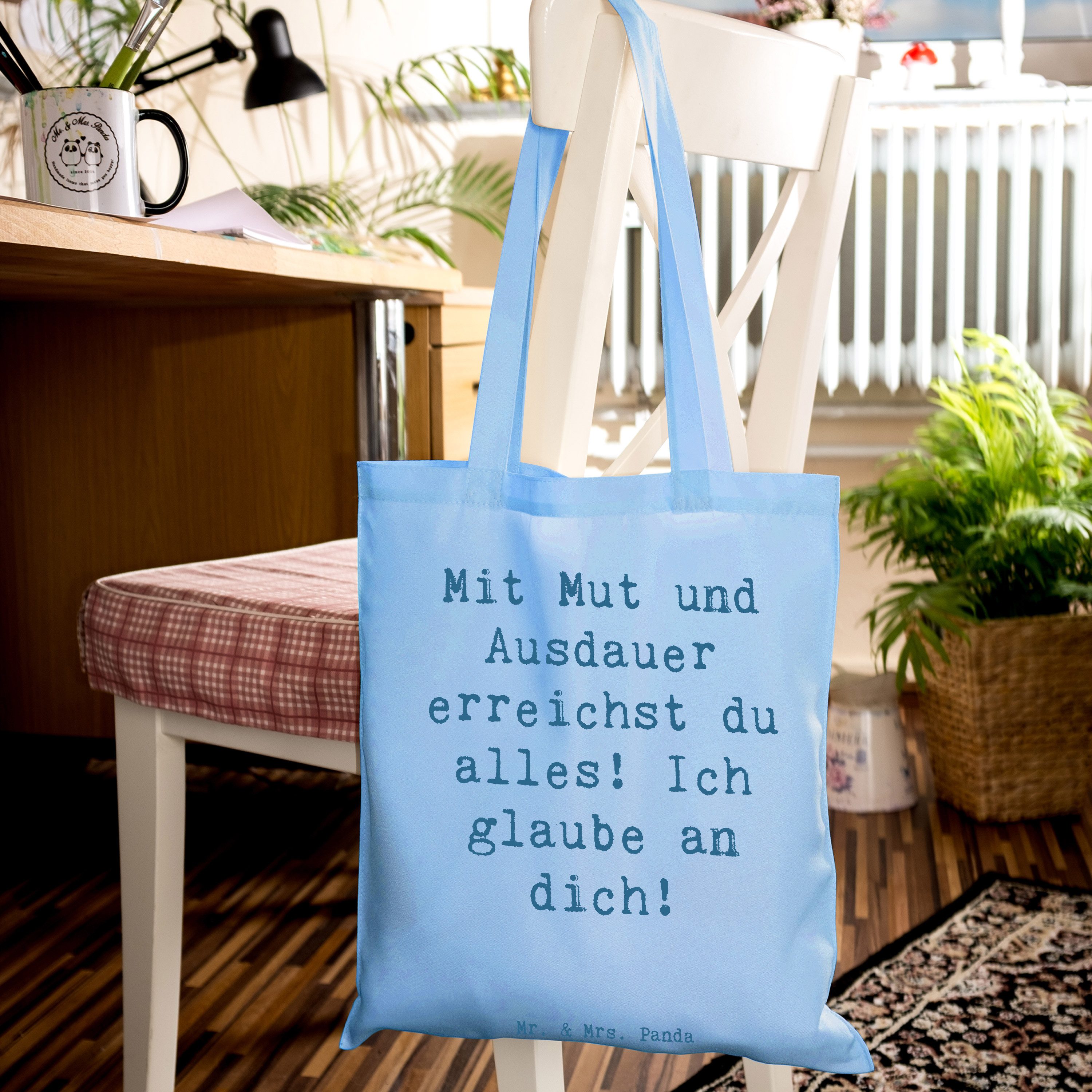 Mr. & Mrs. Panda Tragetasche (Packung, 1-tlg., Sportliche Wettkämpfe), Lange Tragegriffe