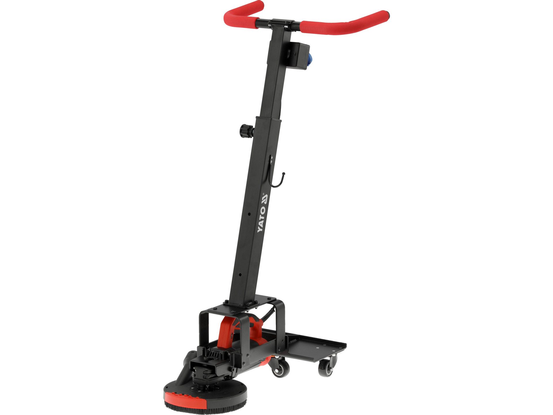 Yato Tellerschleifmaschine Betonschleifer mit Stativ 1500W, 180 mm, Staubabsaugung